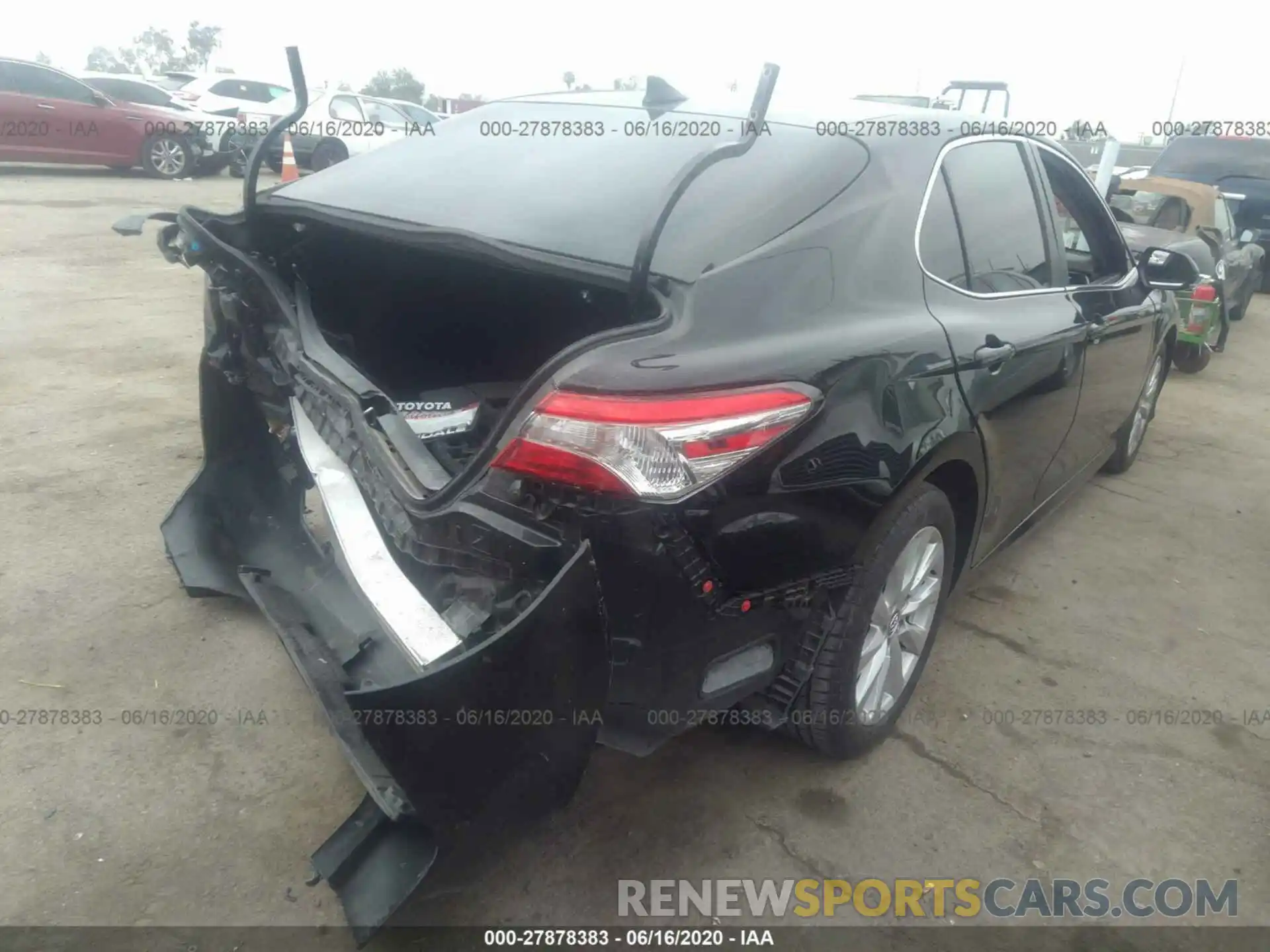 4 Photograph of a damaged car 4T1B11HK6KU222079 TOYOTA CAMRY 2019