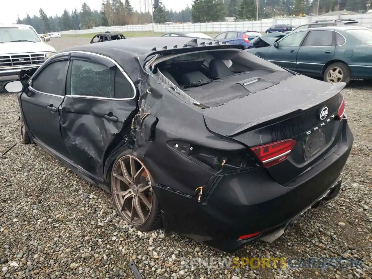 3 Photograph of a damaged car 4T1B11HK6KU224706 TOYOTA CAMRY 2019