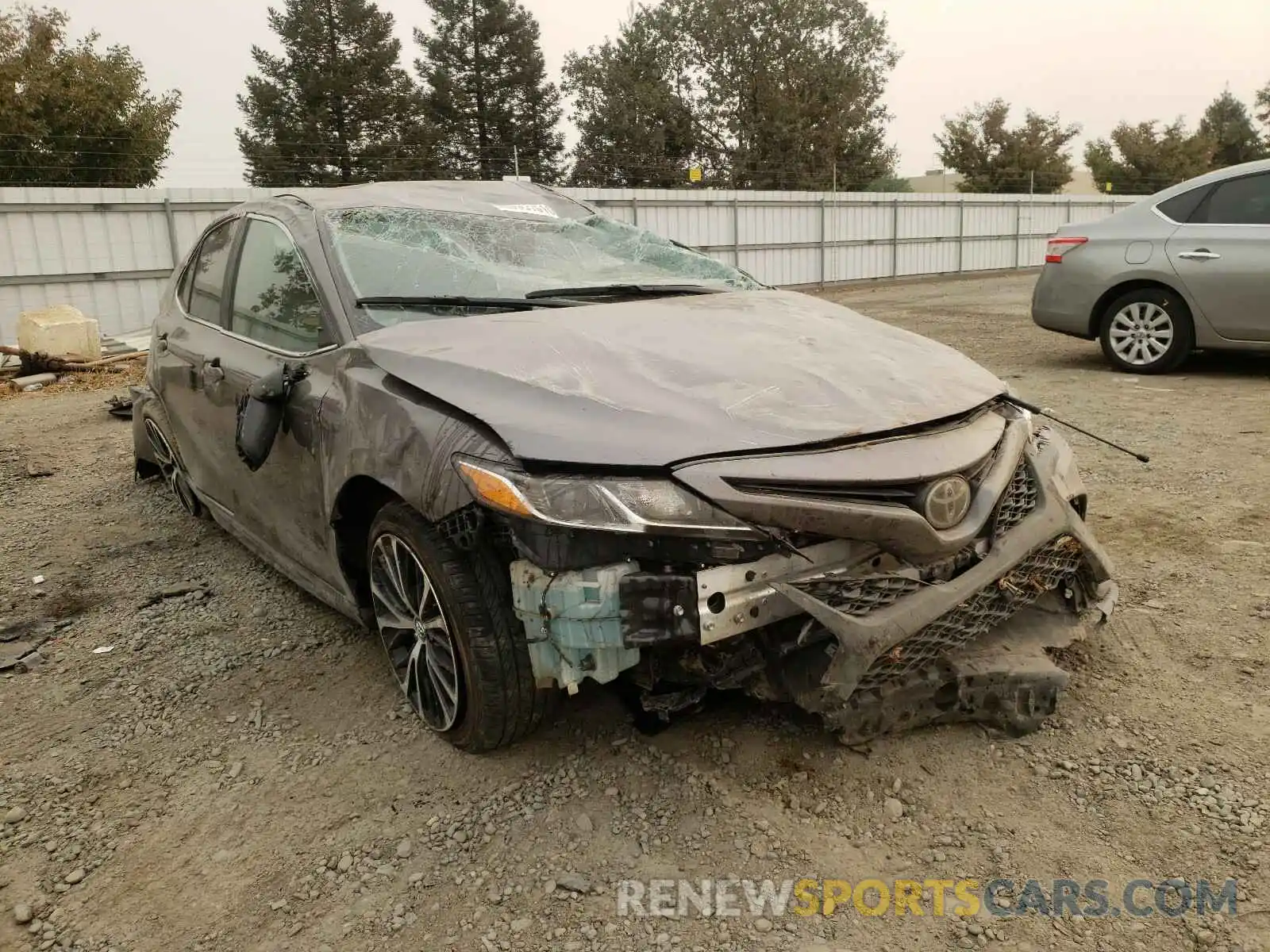 1 Photograph of a damaged car 4T1B11HK6KU224818 TOYOTA CAMRY 2019