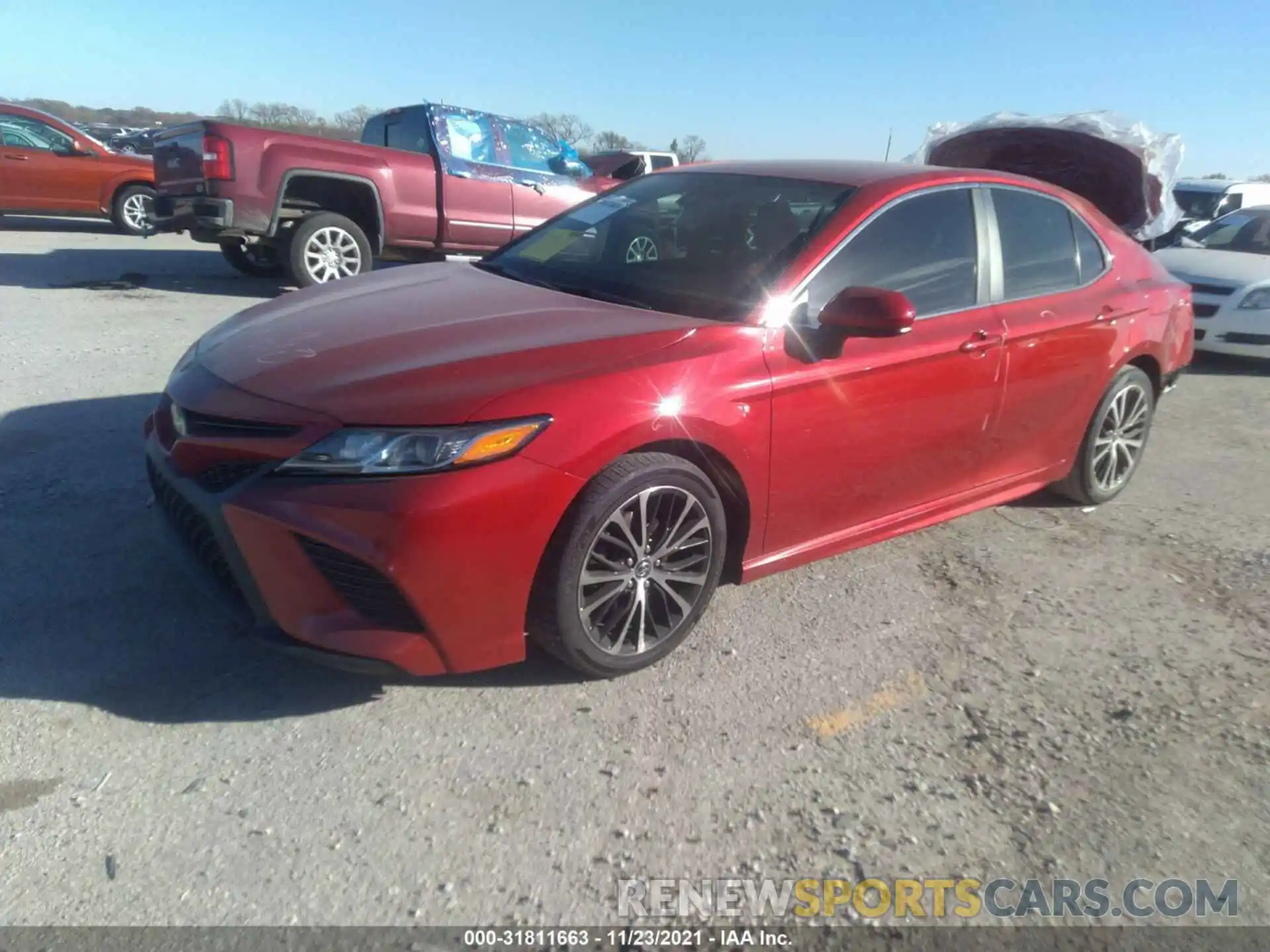 2 Photograph of a damaged car 4T1B11HK6KU226553 TOYOTA CAMRY 2019