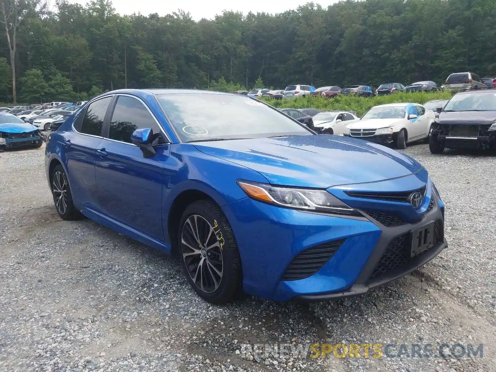 1 Photograph of a damaged car 4T1B11HK6KU226584 TOYOTA CAMRY 2019