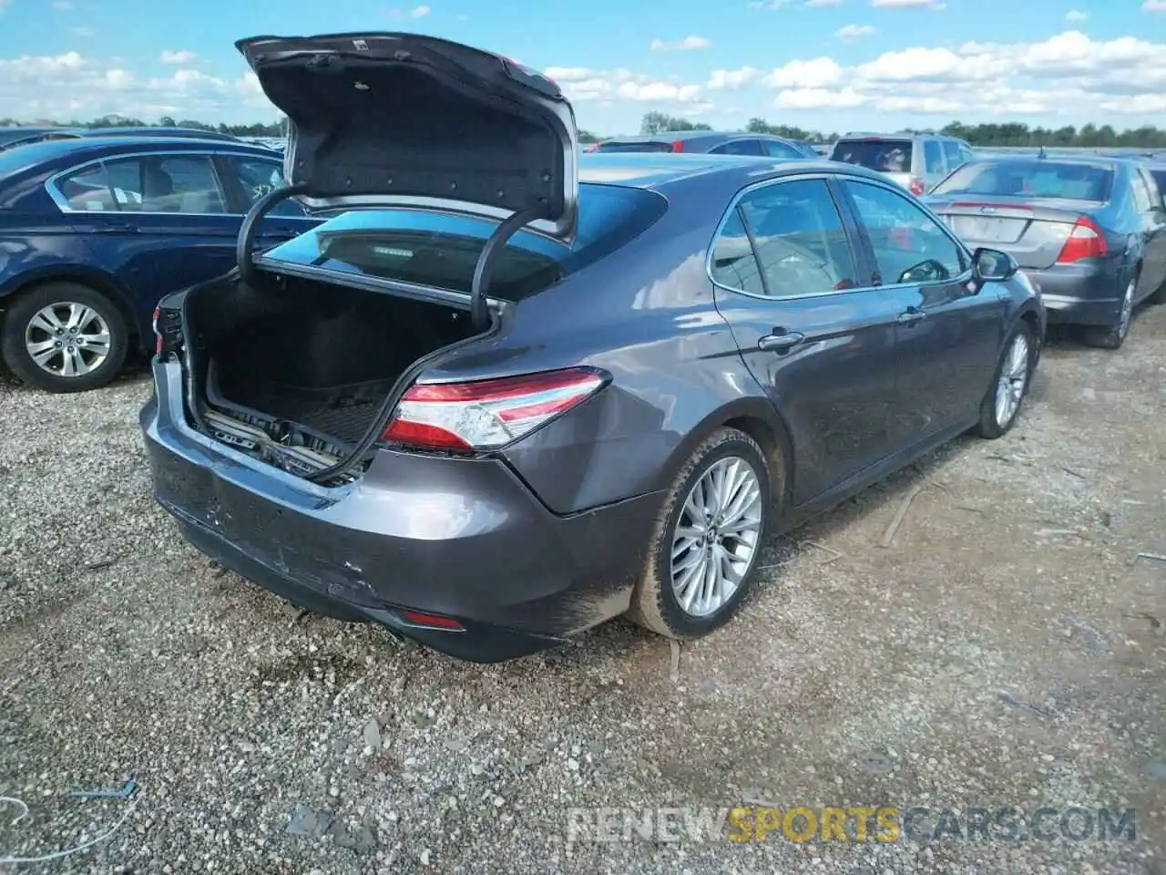 4 Фотография поврежденного автомобиля 4T1B11HK6KU226620 TOYOTA CAMRY 2019