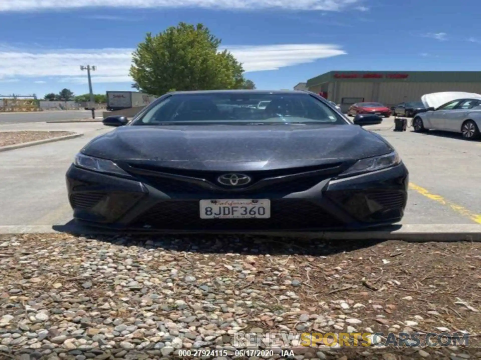 1 Photograph of a damaged car 4T1B11HK6KU228187 TOYOTA CAMRY 2019