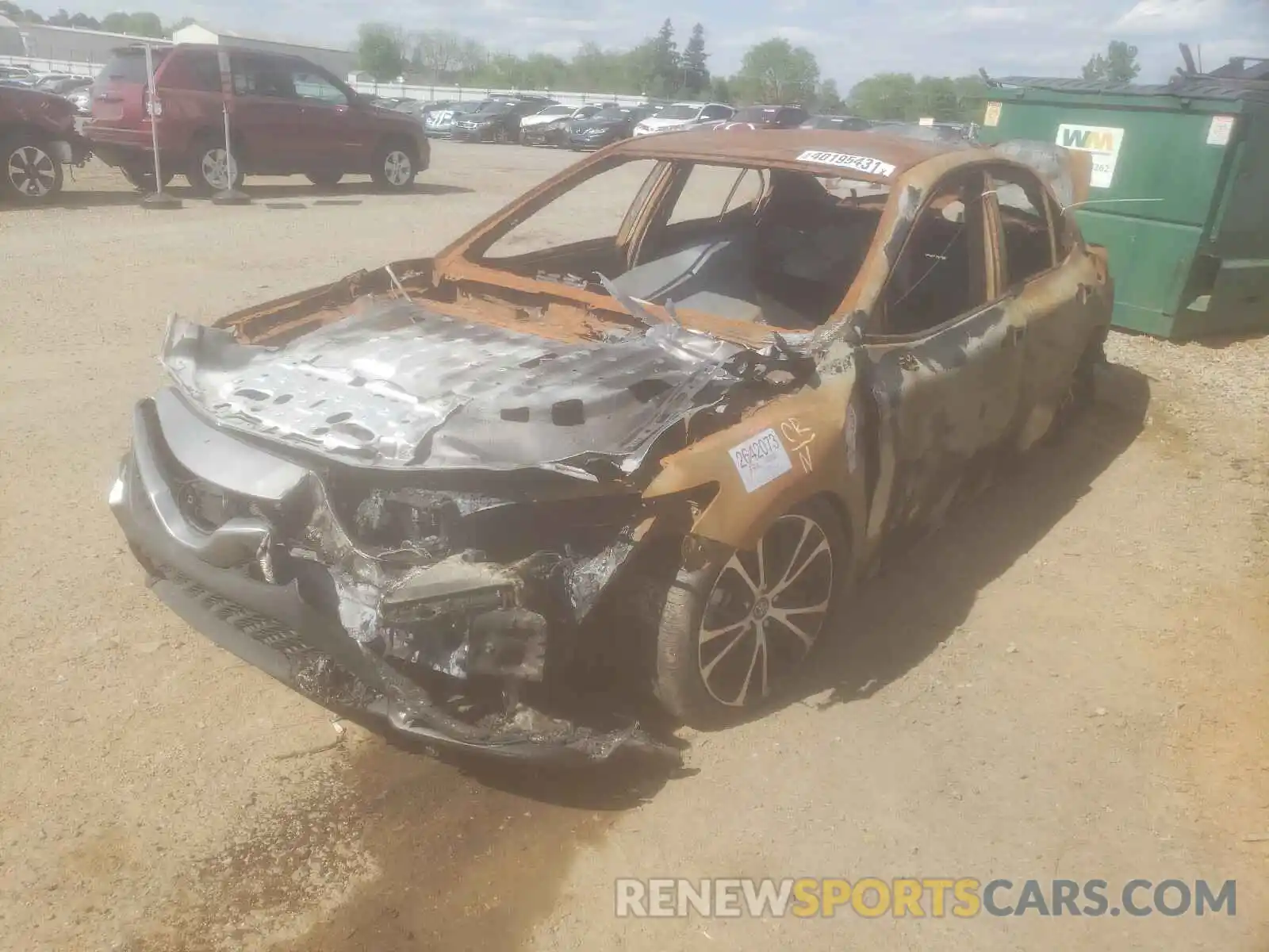 10 Photograph of a damaged car 4T1B11HK6KU228495 TOYOTA CAMRY 2019