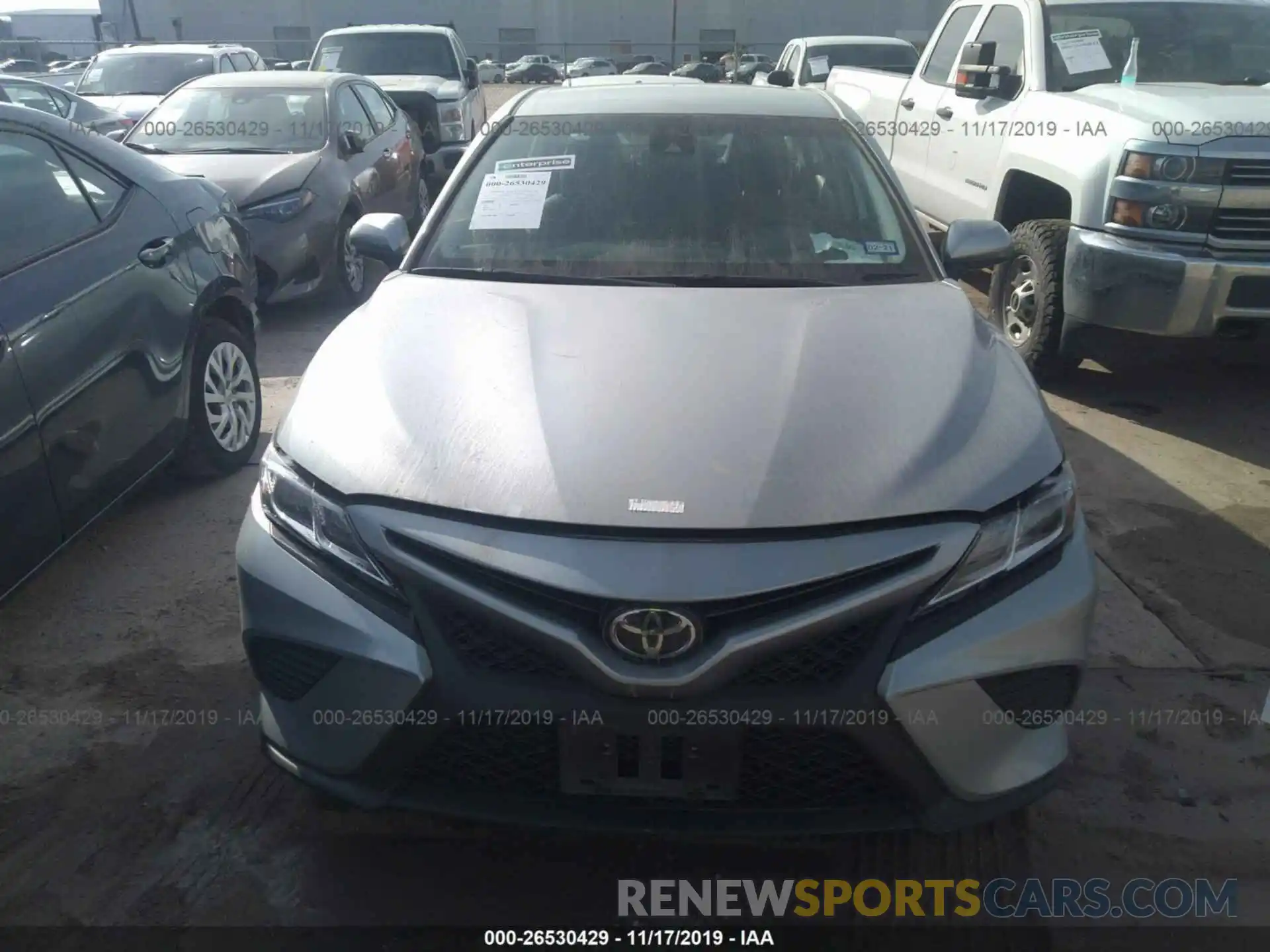 6 Photograph of a damaged car 4T1B11HK6KU228636 TOYOTA CAMRY 2019