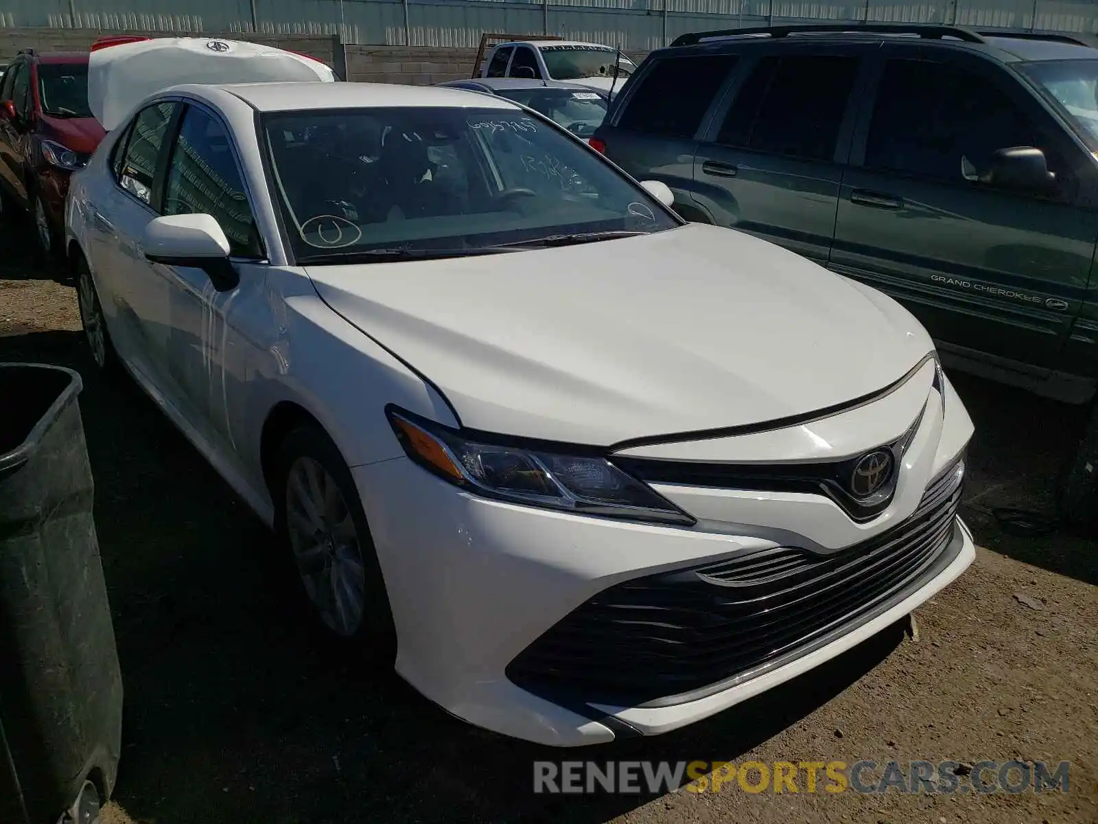 1 Photograph of a damaged car 4T1B11HK6KU228965 TOYOTA CAMRY 2019