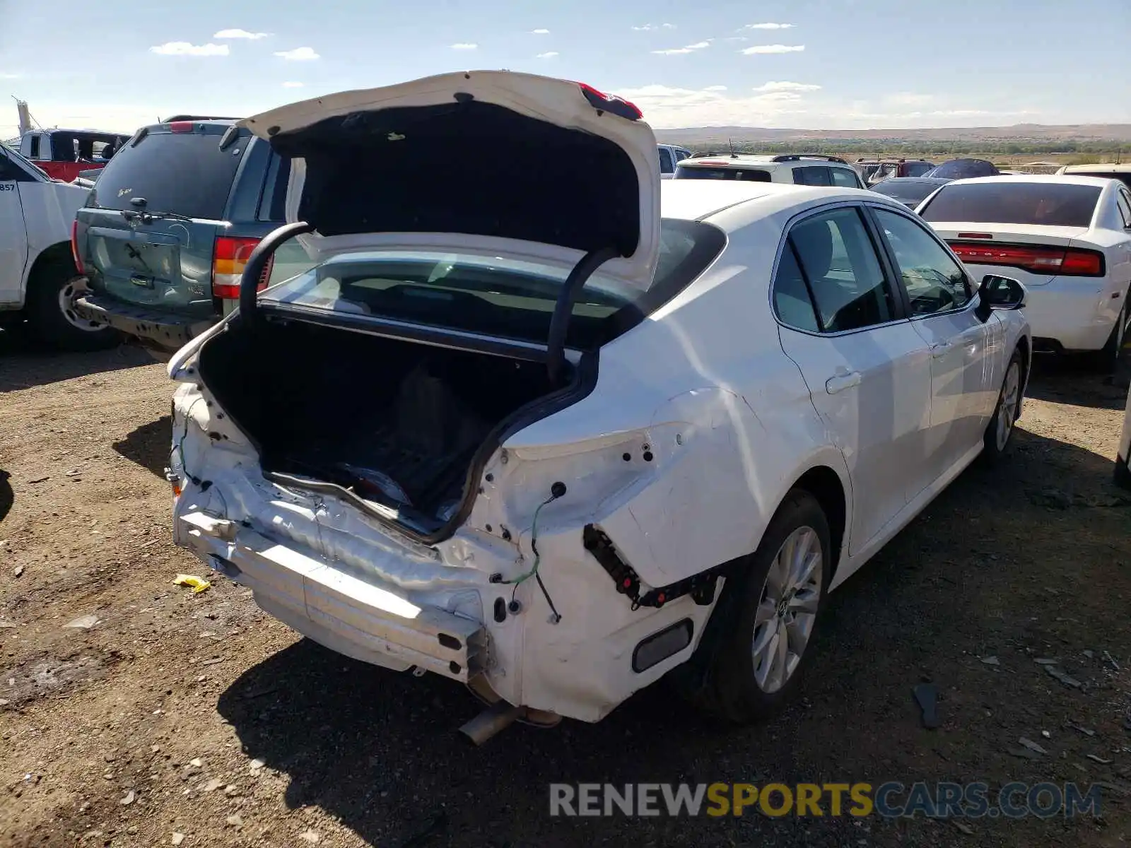 4 Photograph of a damaged car 4T1B11HK6KU228965 TOYOTA CAMRY 2019