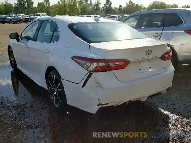 3 Photograph of a damaged car 4T1B11HK6KU229257 TOYOTA CAMRY 2019