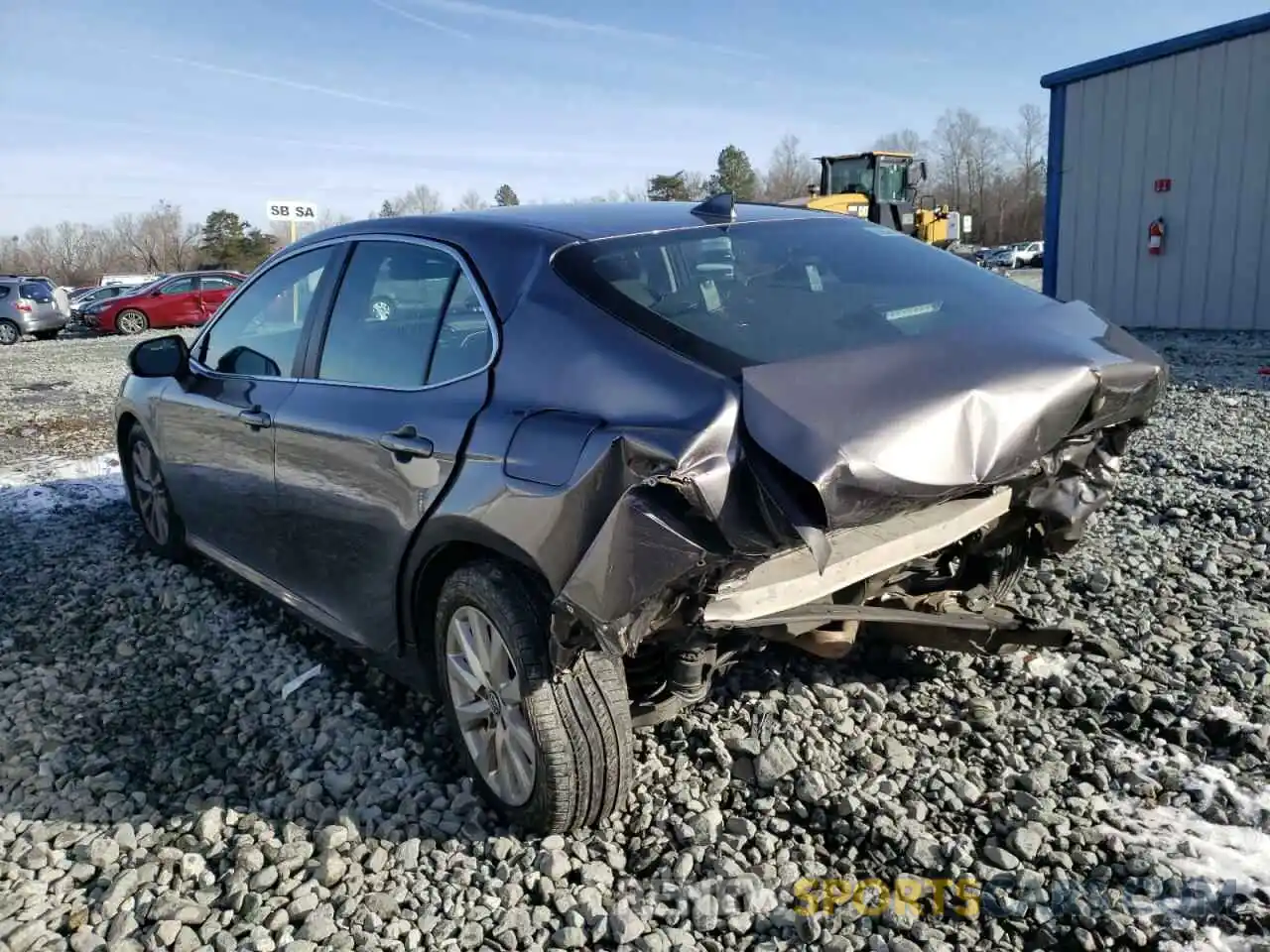 3 Photograph of a damaged car 4T1B11HK6KU229372 TOYOTA CAMRY 2019