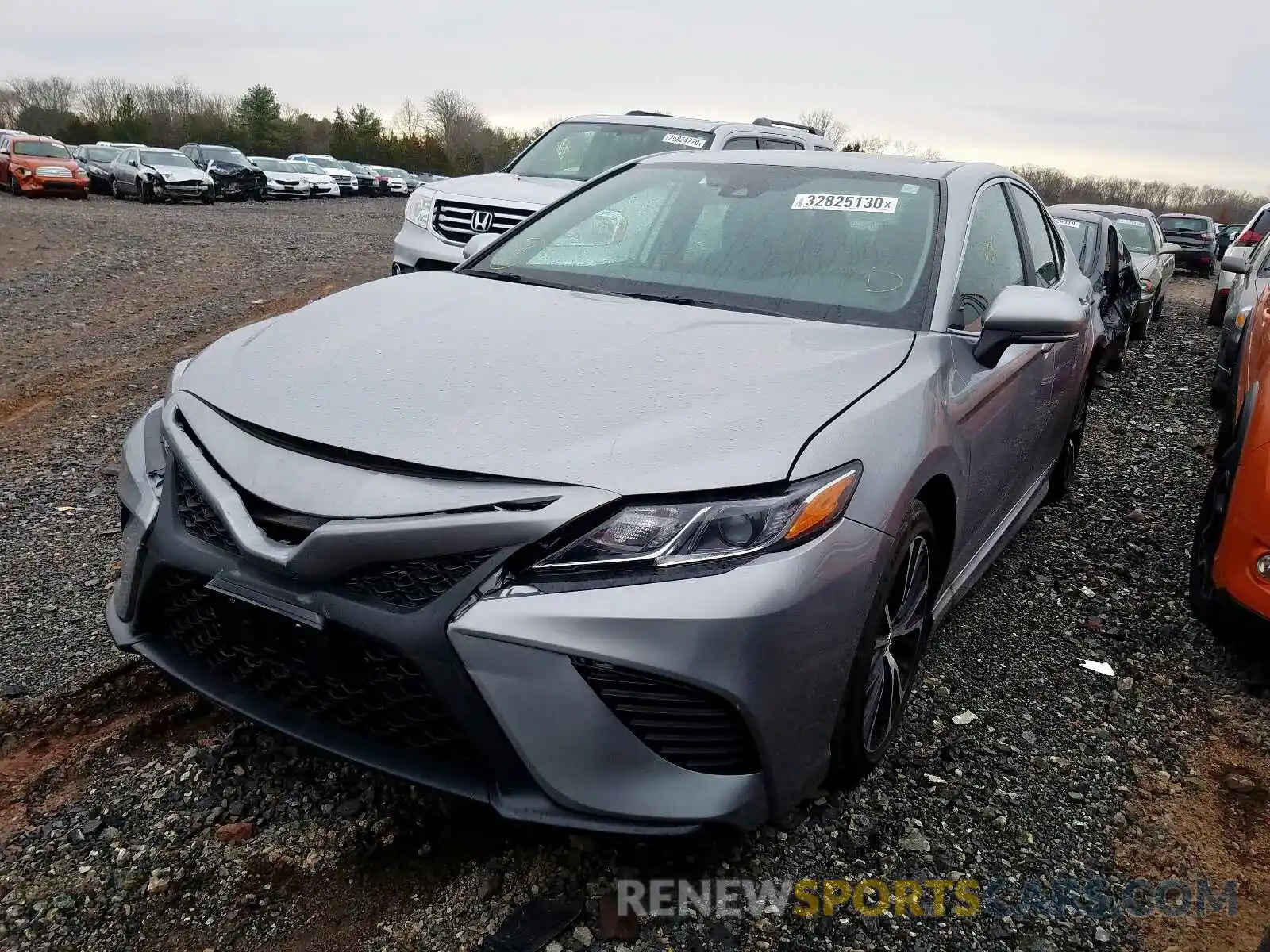 2 Photograph of a damaged car 4T1B11HK6KU230196 TOYOTA CAMRY 2019