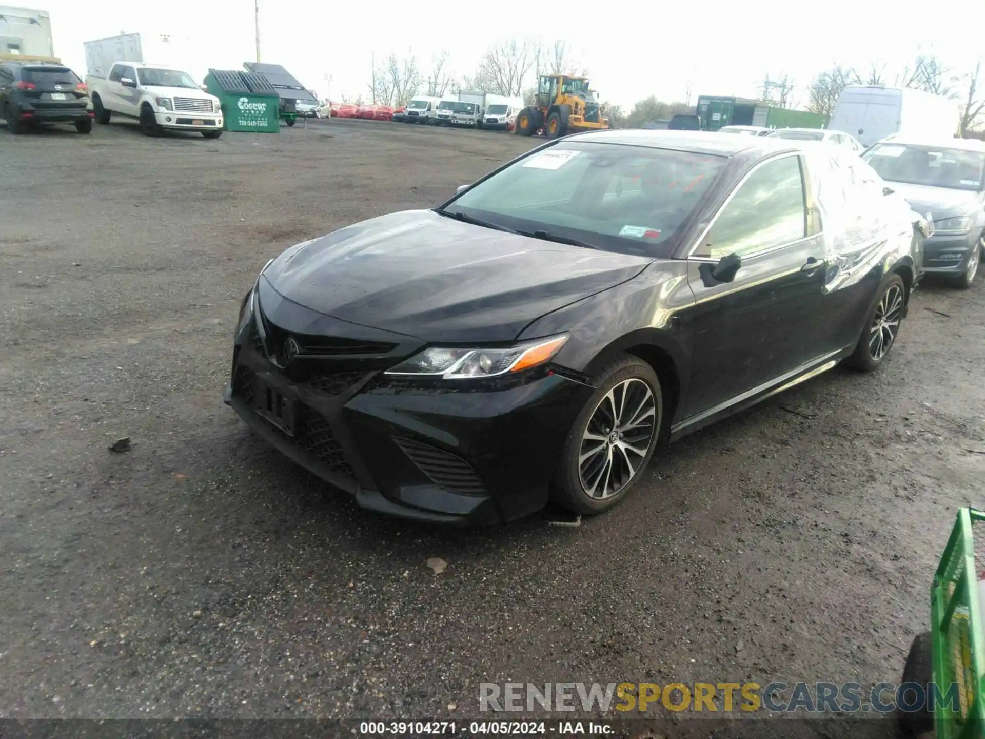 2 Photograph of a damaged car 4T1B11HK6KU230537 TOYOTA CAMRY 2019