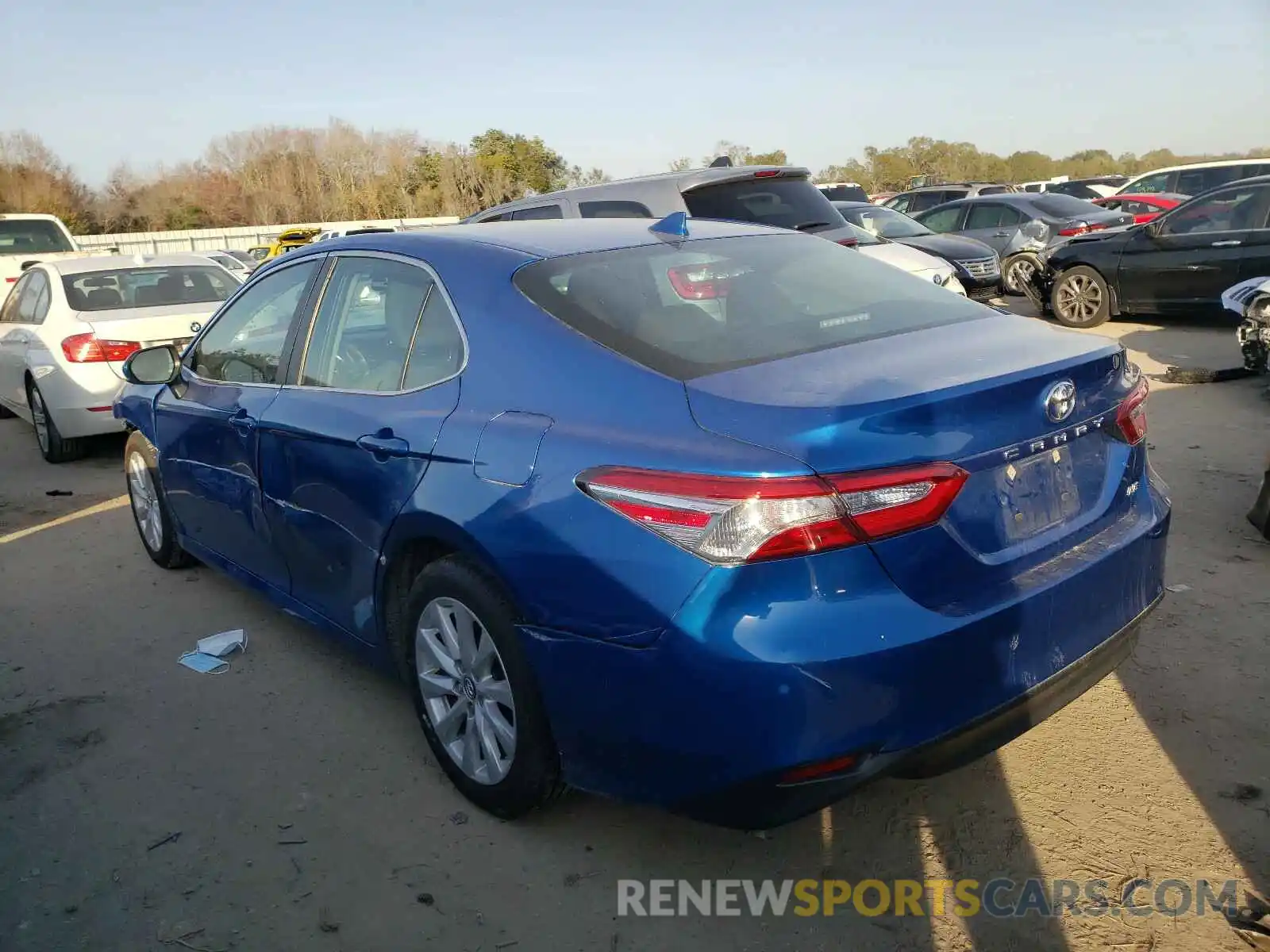 3 Photograph of a damaged car 4T1B11HK6KU230747 TOYOTA CAMRY 2019