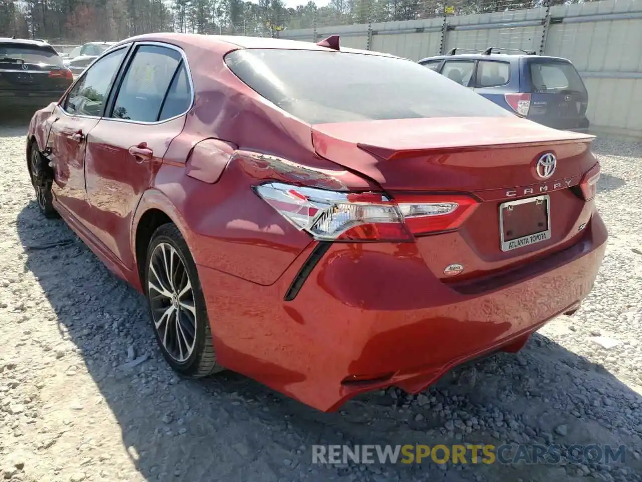 3 Photograph of a damaged car 4T1B11HK6KU230862 TOYOTA CAMRY 2019