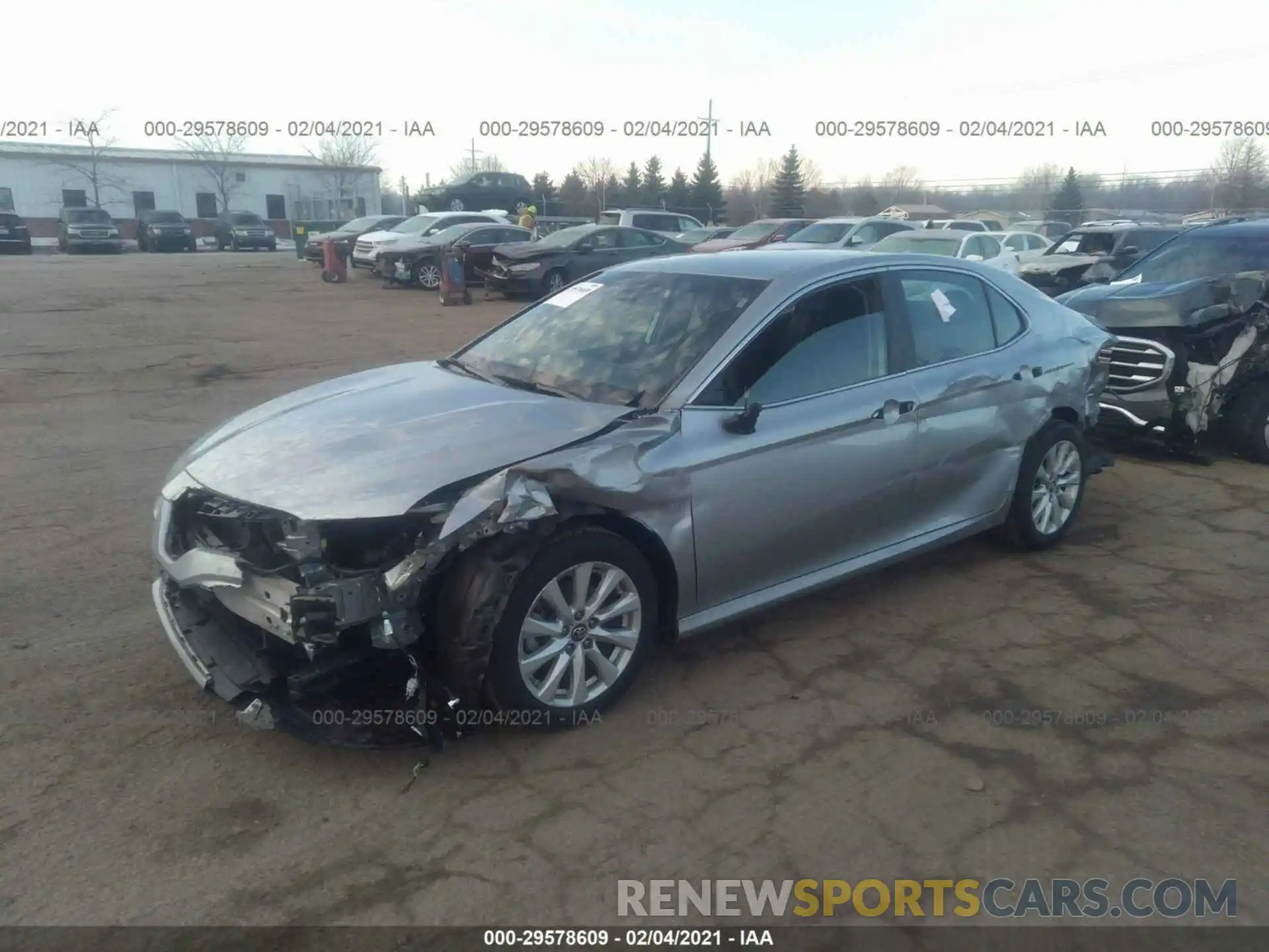 6 Photograph of a damaged car 4T1B11HK6KU231591 TOYOTA CAMRY 2019