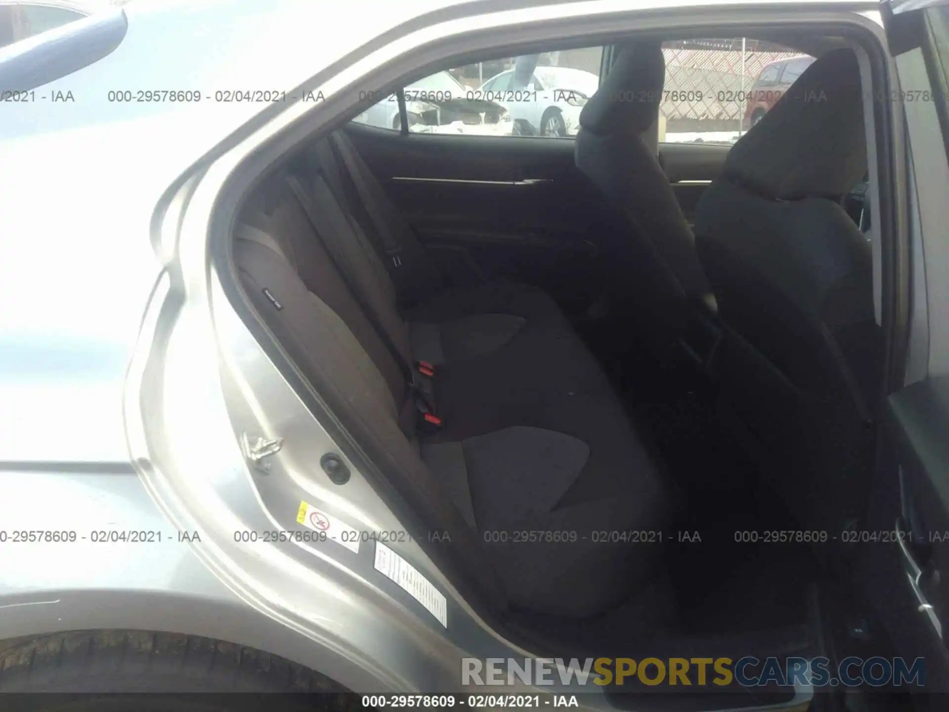 8 Photograph of a damaged car 4T1B11HK6KU231591 TOYOTA CAMRY 2019