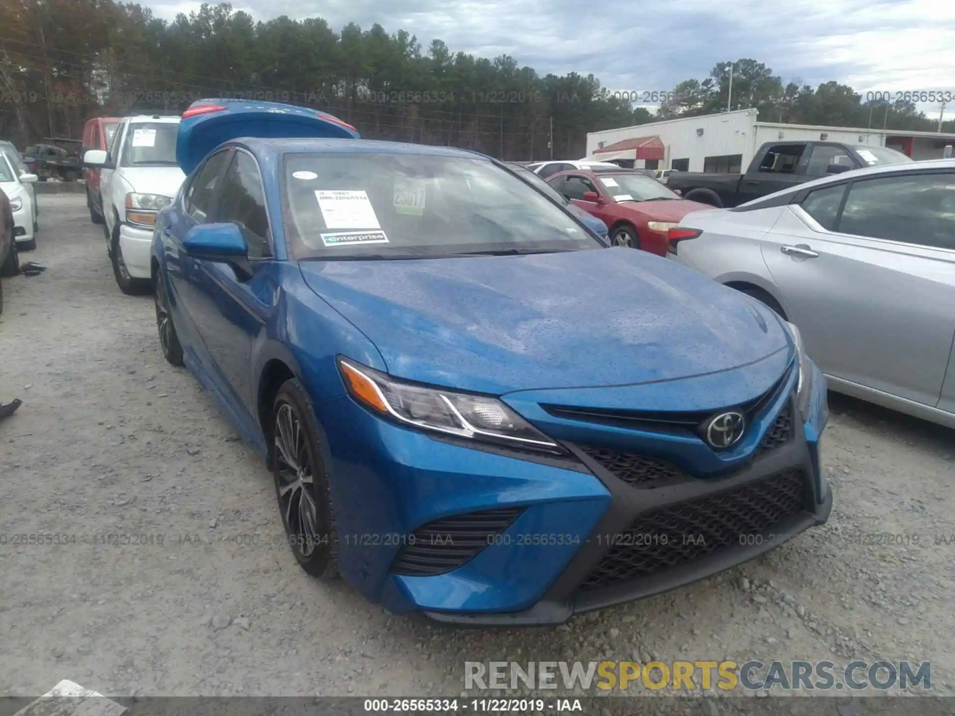 1 Photograph of a damaged car 4T1B11HK6KU231672 TOYOTA CAMRY 2019