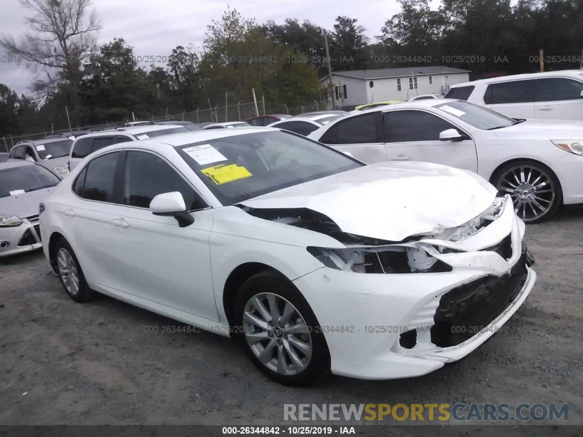 1 Photograph of a damaged car 4T1B11HK6KU234734 TOYOTA CAMRY 2019