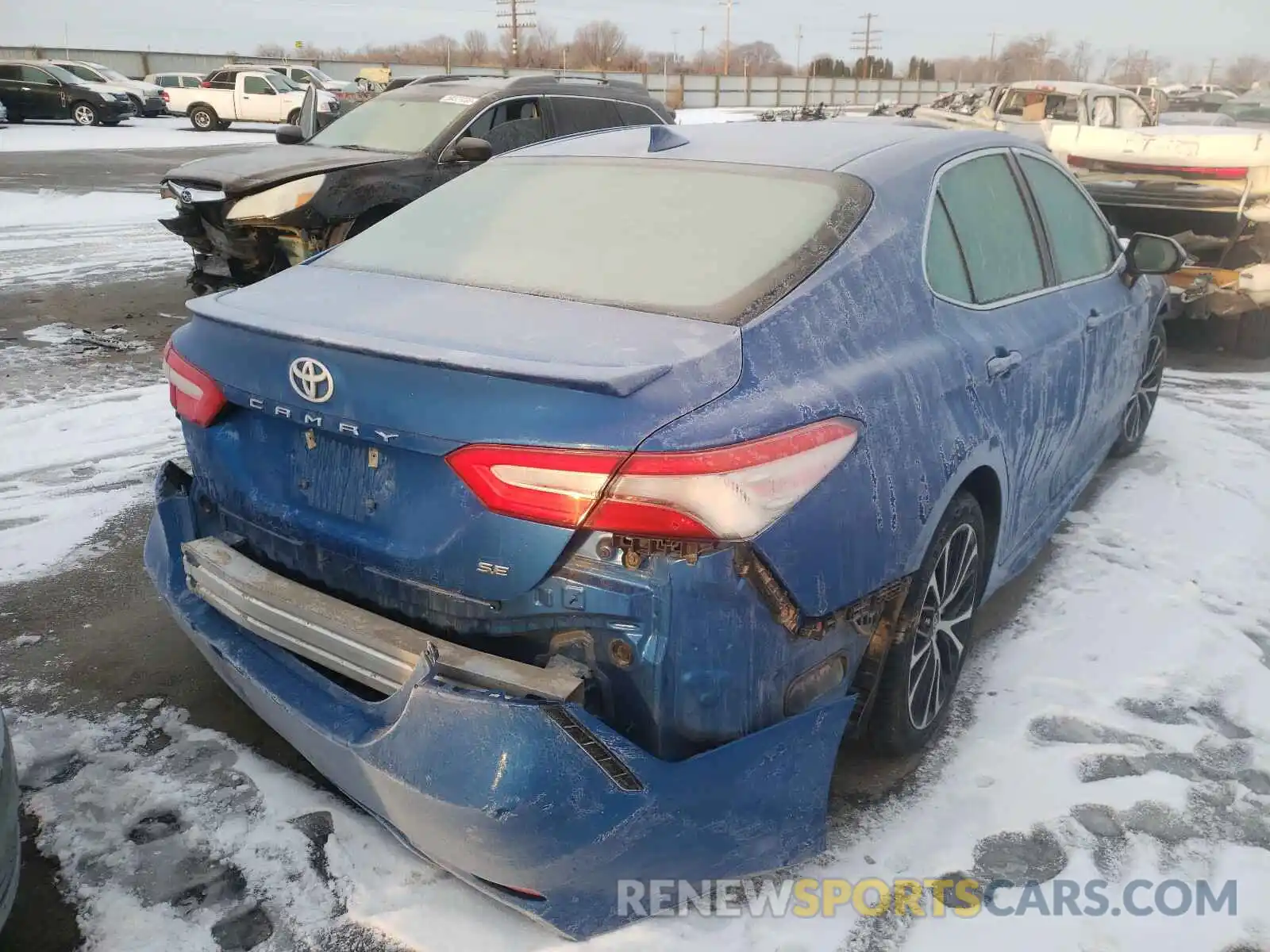 4 Photograph of a damaged car 4T1B11HK6KU235690 TOYOTA CAMRY 2019