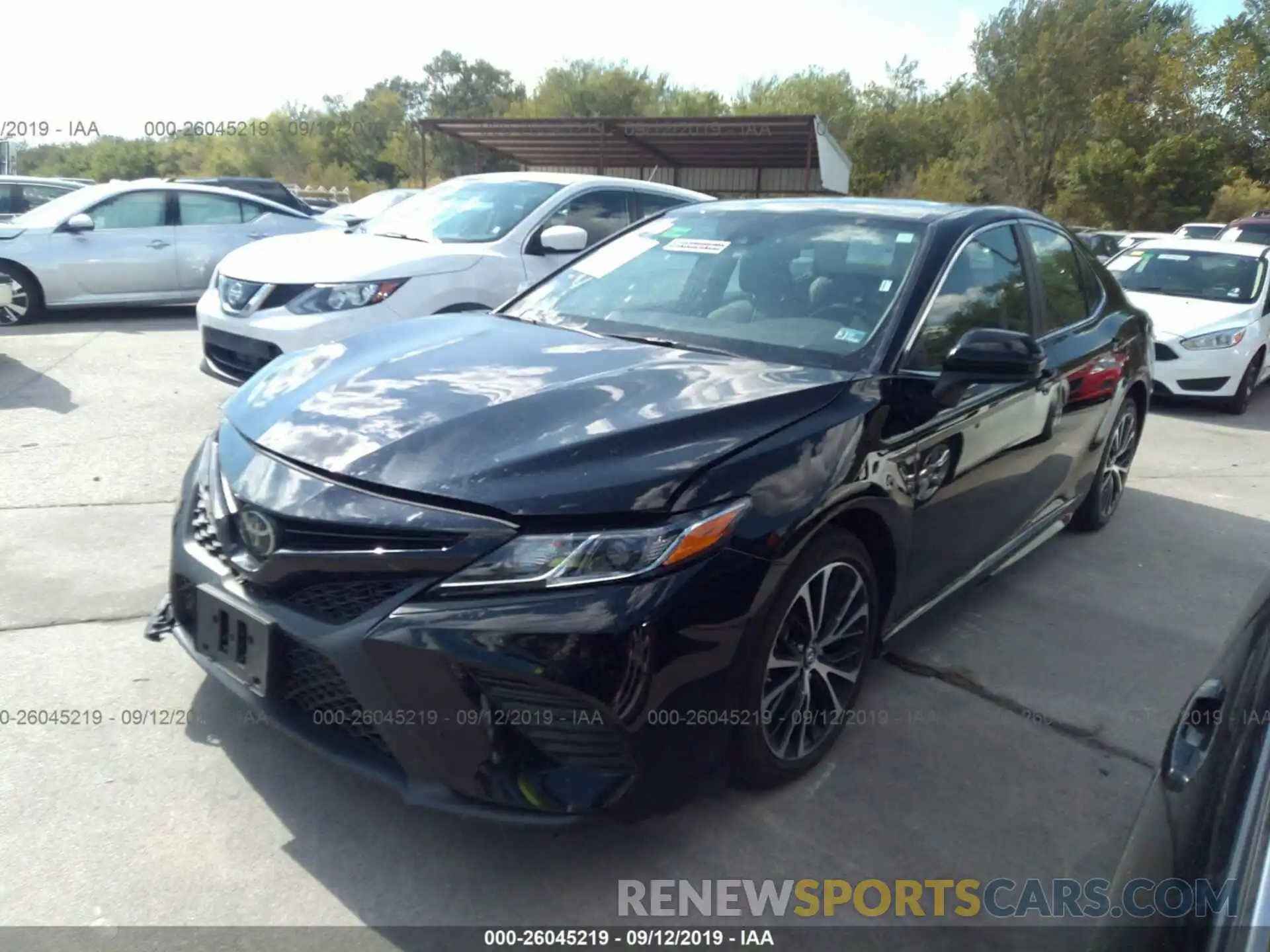 2 Photograph of a damaged car 4T1B11HK6KU236788 TOYOTA CAMRY 2019