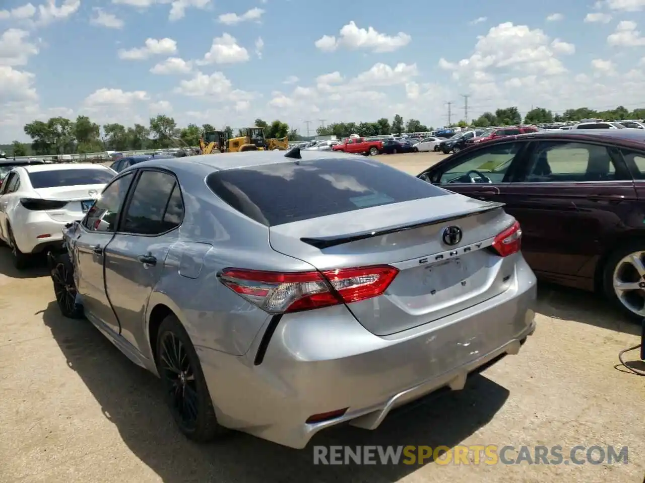 3 Photograph of a damaged car 4T1B11HK6KU237892 TOYOTA CAMRY 2019