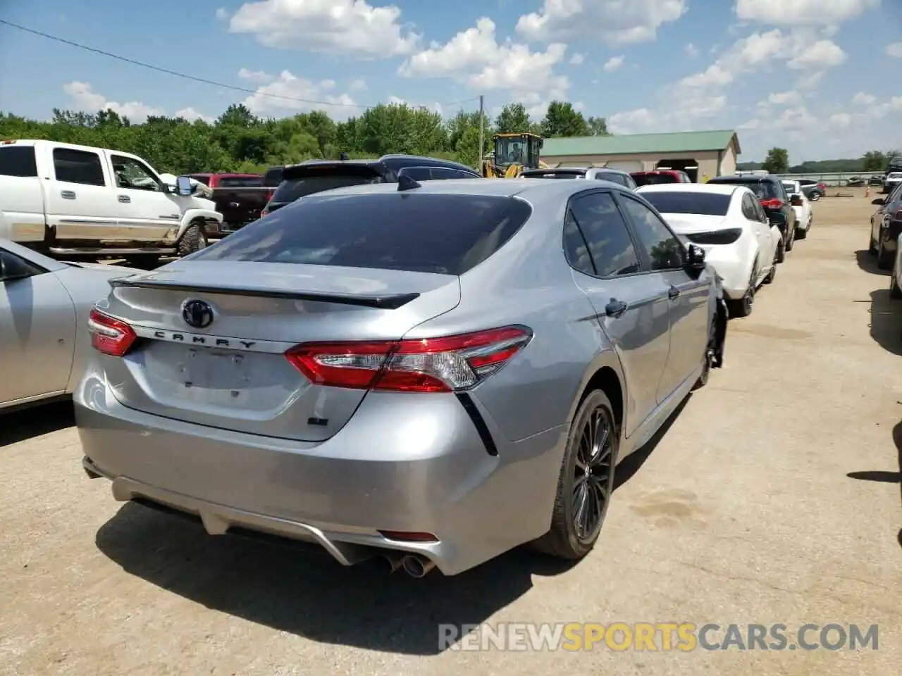 4 Photograph of a damaged car 4T1B11HK6KU237892 TOYOTA CAMRY 2019