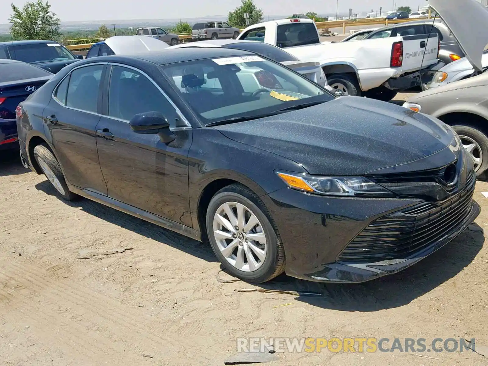 1 Photograph of a damaged car 4T1B11HK6KU240095 TOYOTA CAMRY 2019