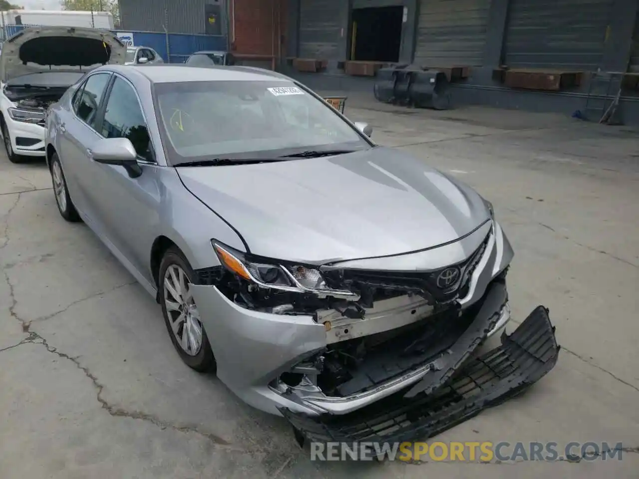 1 Photograph of a damaged car 4T1B11HK6KU240484 TOYOTA CAMRY 2019