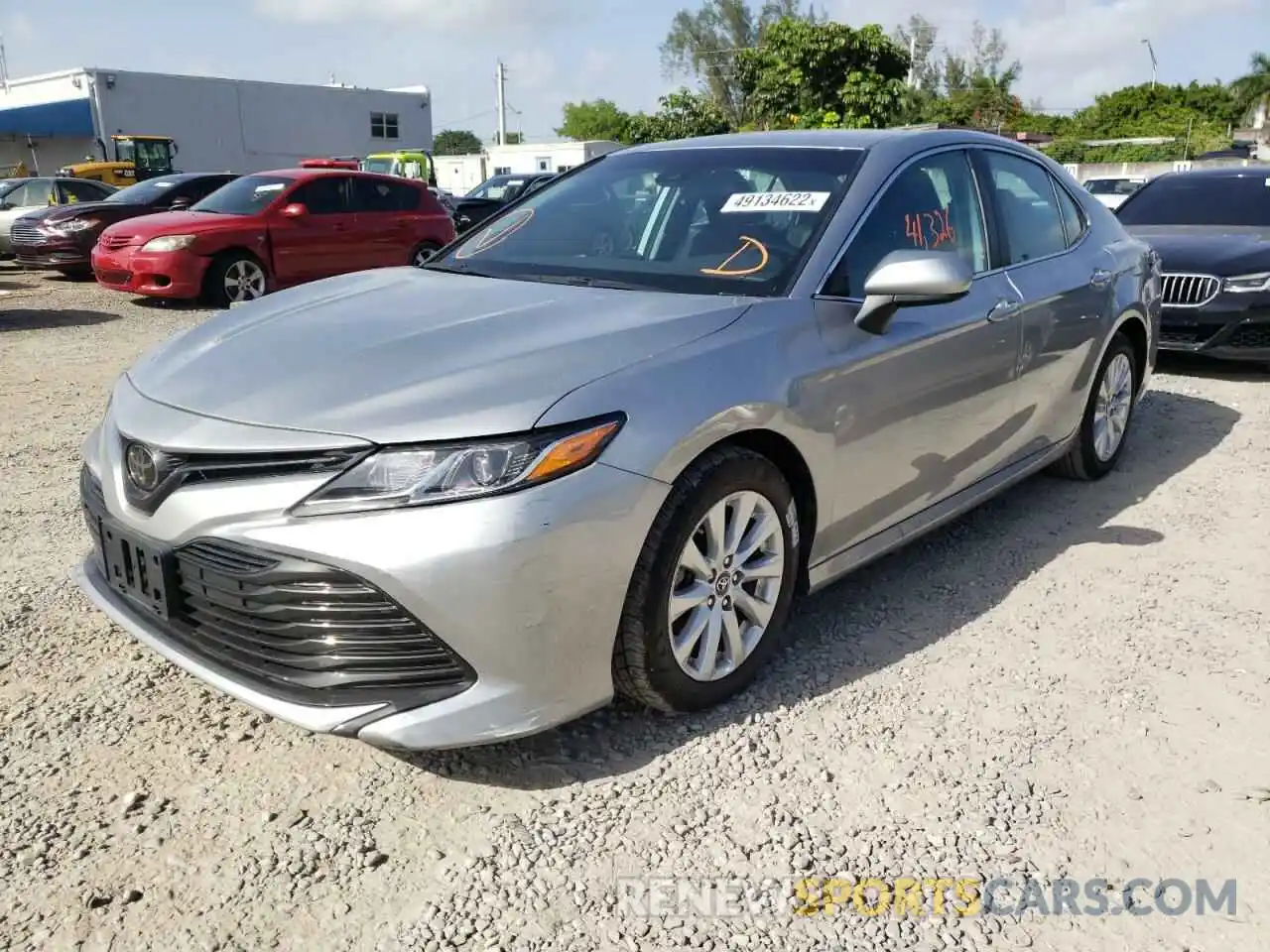 2 Photograph of a damaged car 4T1B11HK6KU240548 TOYOTA CAMRY 2019