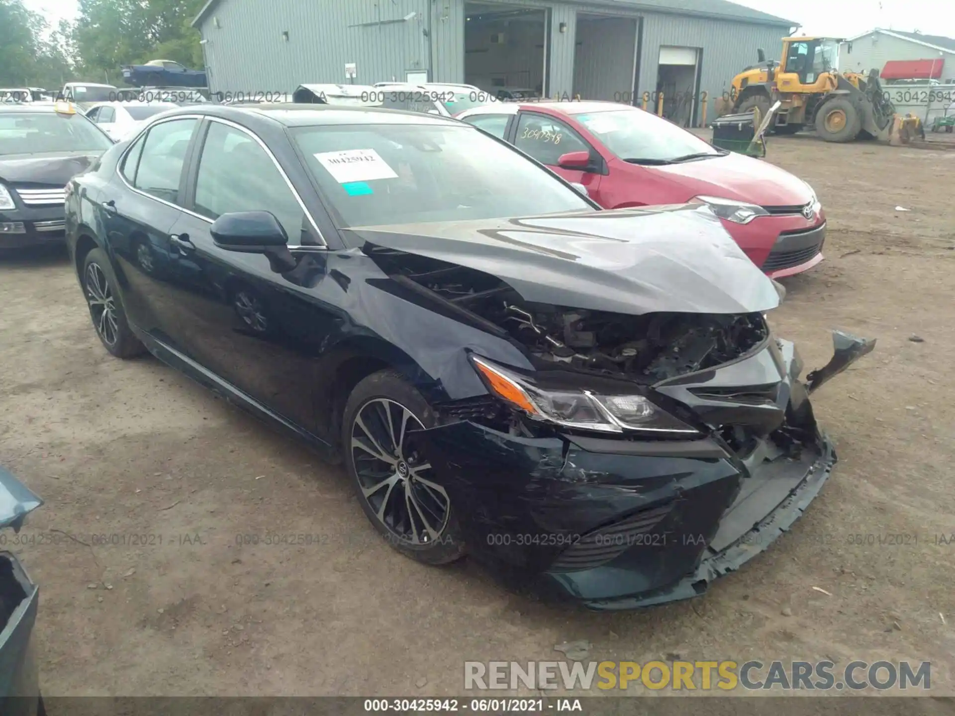 1 Photograph of a damaged car 4T1B11HK6KU241103 TOYOTA CAMRY 2019