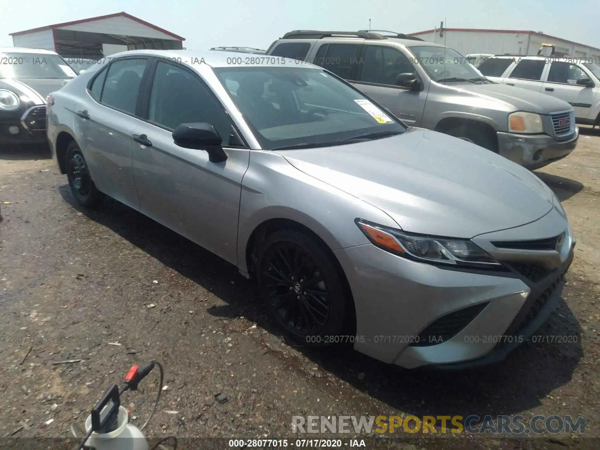 1 Photograph of a damaged car 4T1B11HK6KU241554 TOYOTA CAMRY 2019