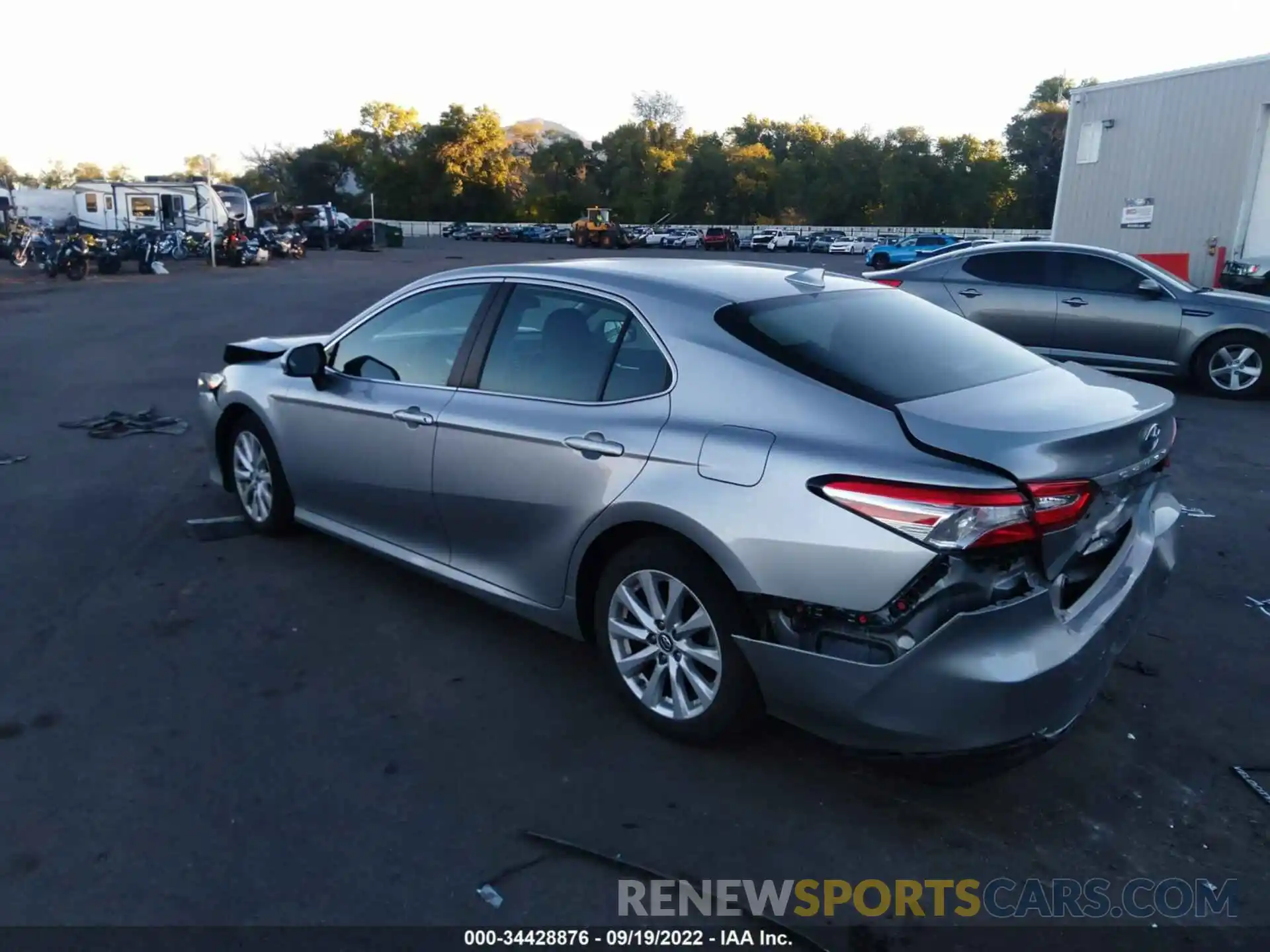 3 Photograph of a damaged car 4T1B11HK6KU242039 TOYOTA CAMRY 2019