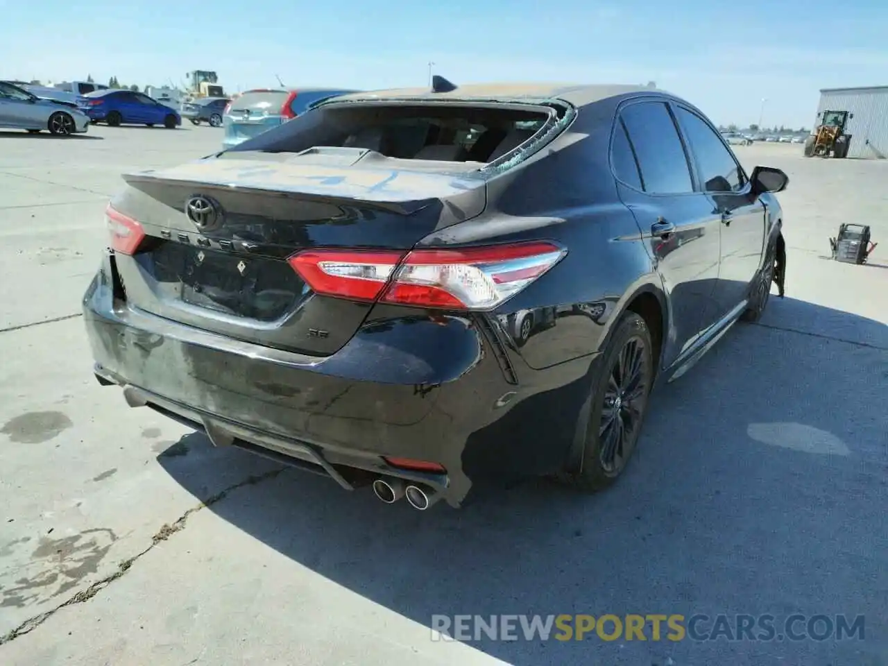 4 Photograph of a damaged car 4T1B11HK6KU242378 TOYOTA CAMRY 2019