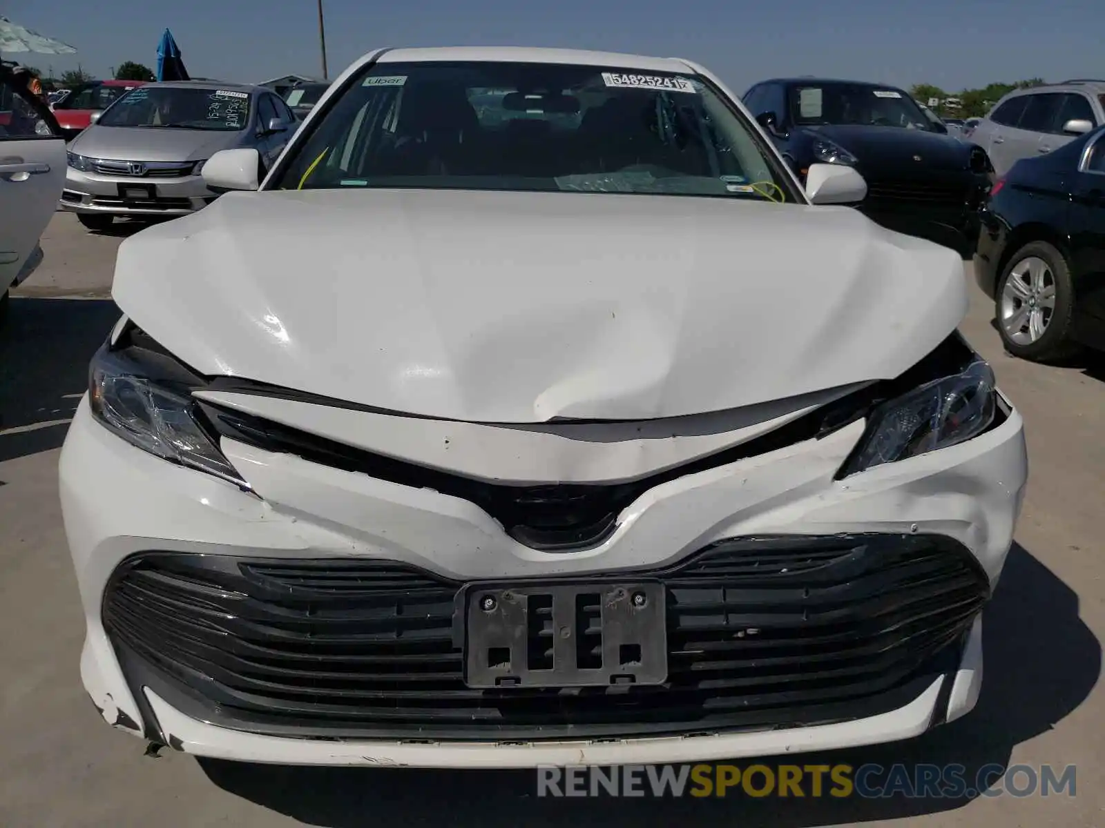 7 Photograph of a damaged car 4T1B11HK6KU242591 TOYOTA CAMRY 2019