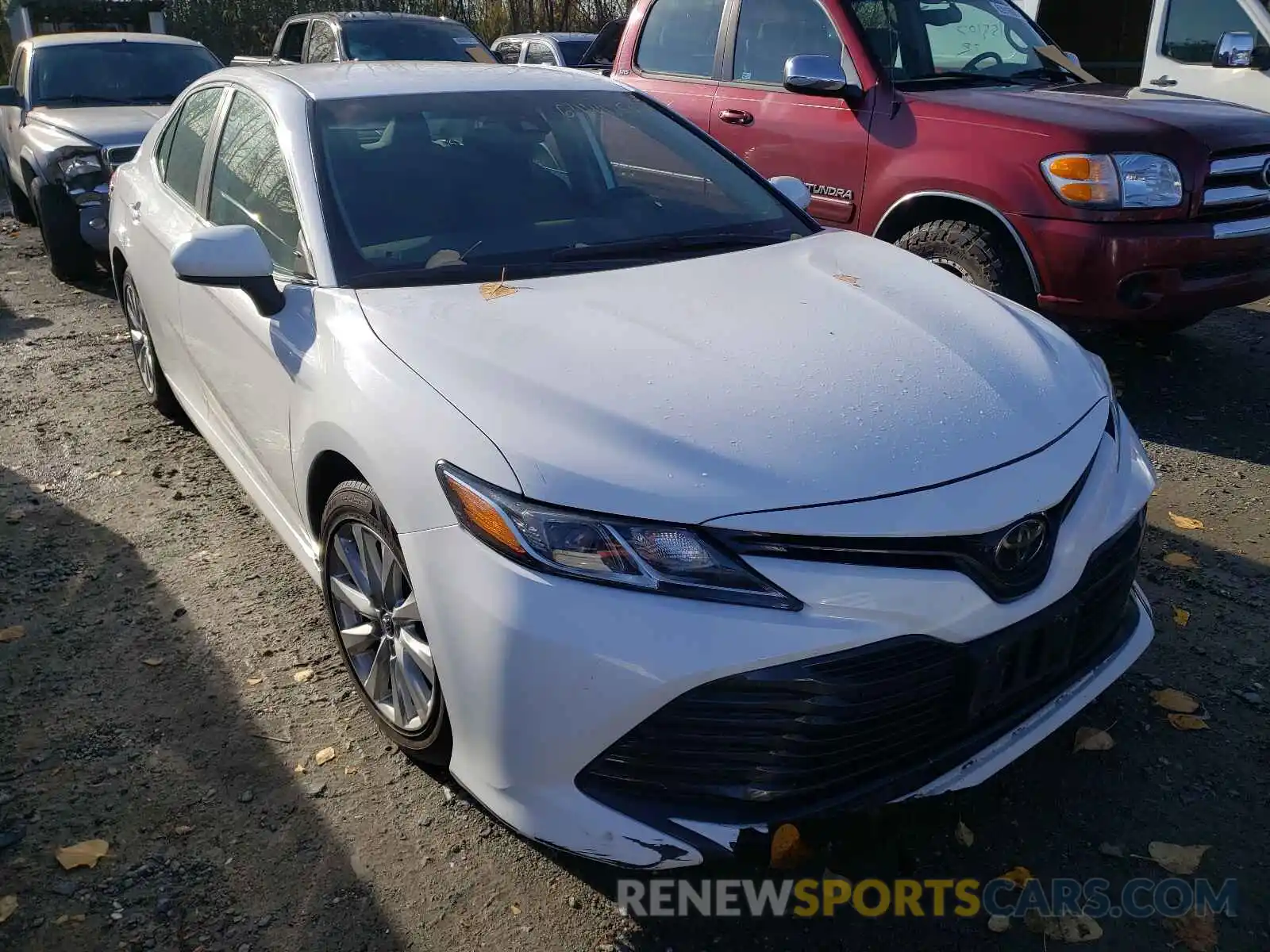 1 Photograph of a damaged car 4T1B11HK6KU242767 TOYOTA CAMRY 2019