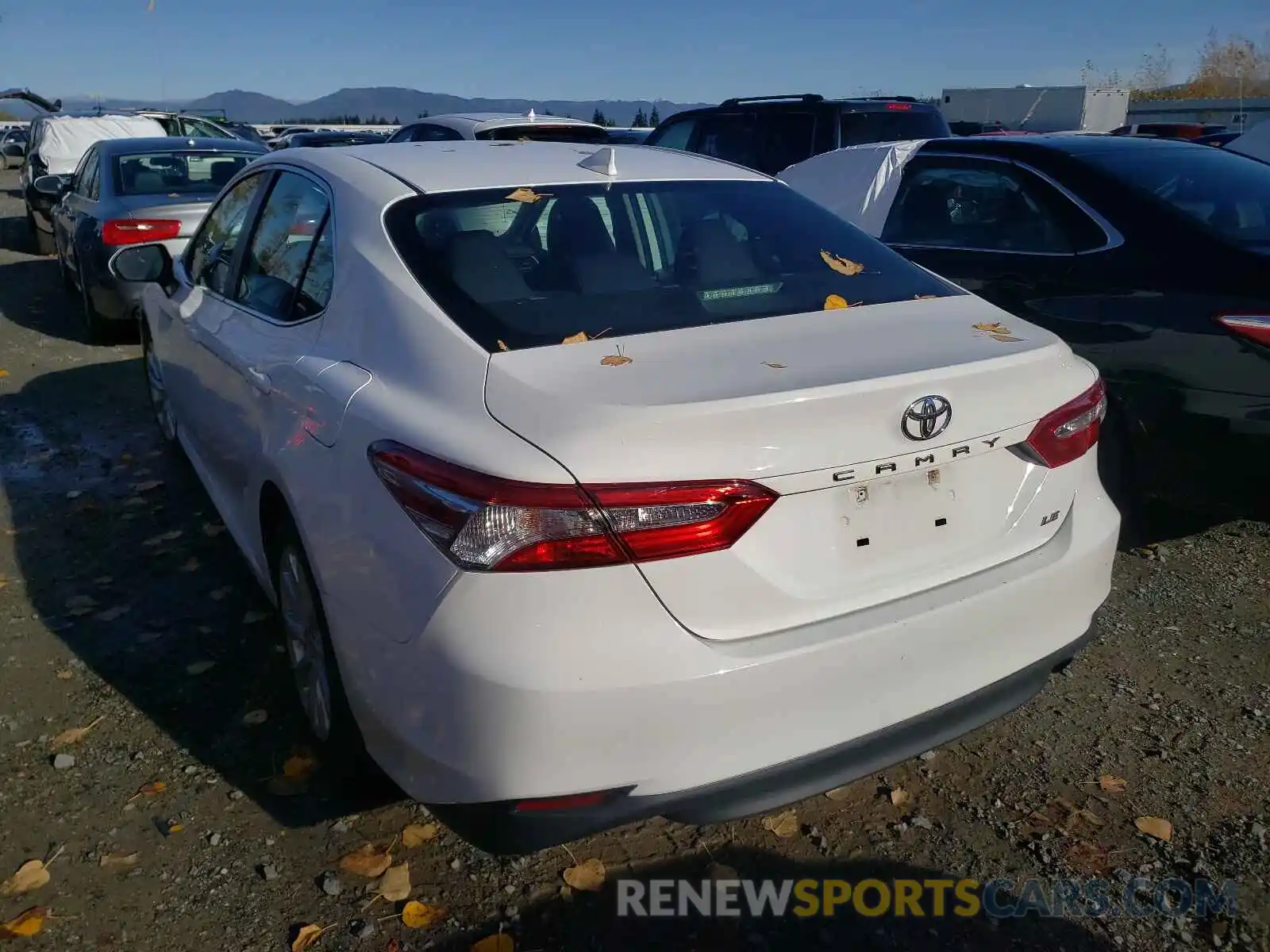 3 Photograph of a damaged car 4T1B11HK6KU242767 TOYOTA CAMRY 2019