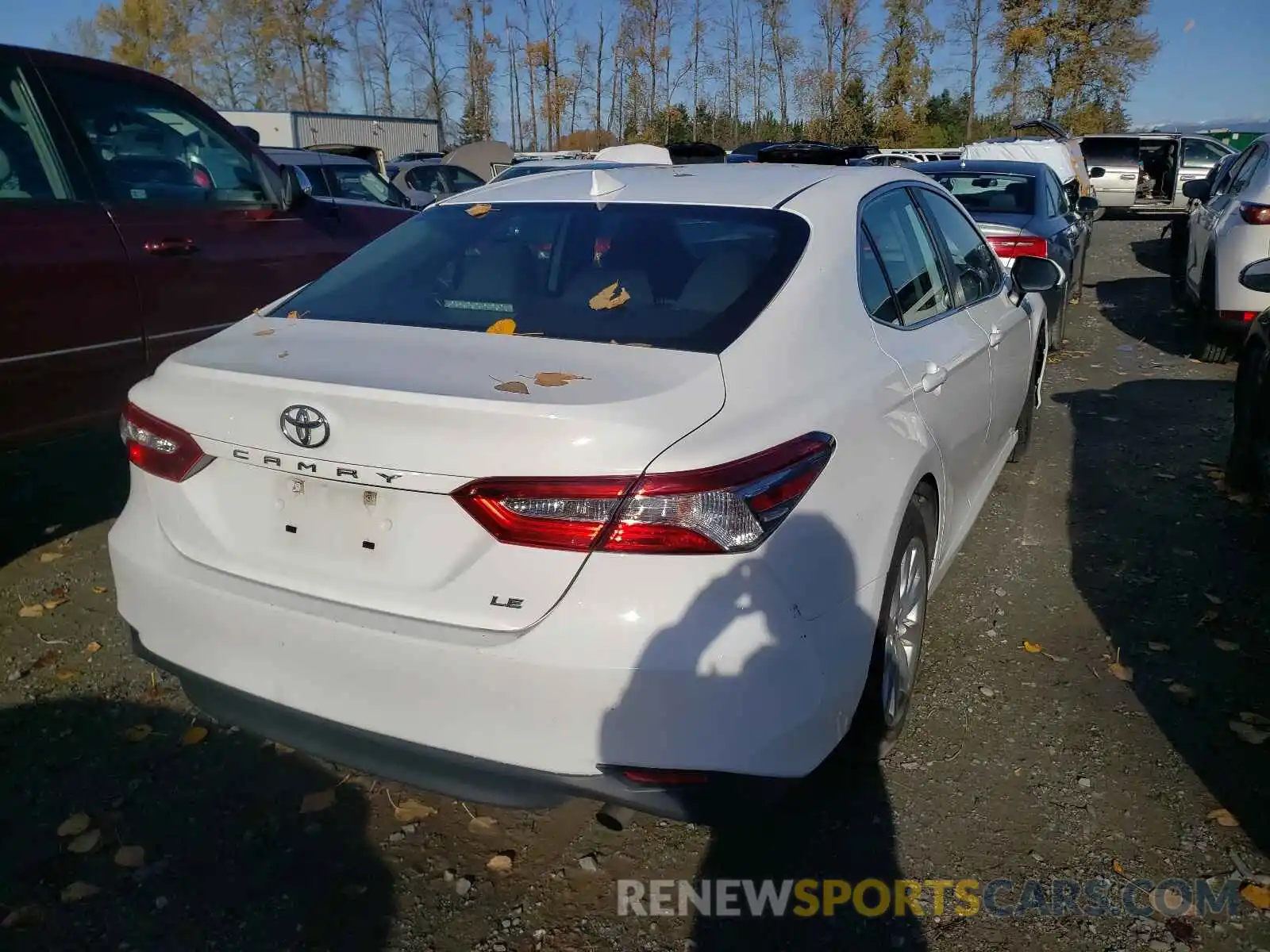 4 Photograph of a damaged car 4T1B11HK6KU242767 TOYOTA CAMRY 2019