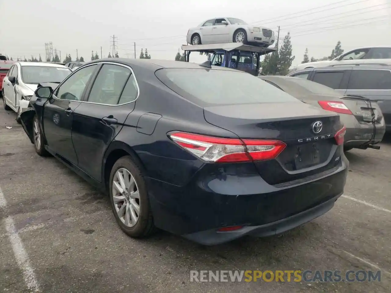 3 Photograph of a damaged car 4T1B11HK6KU243093 TOYOTA CAMRY 2019