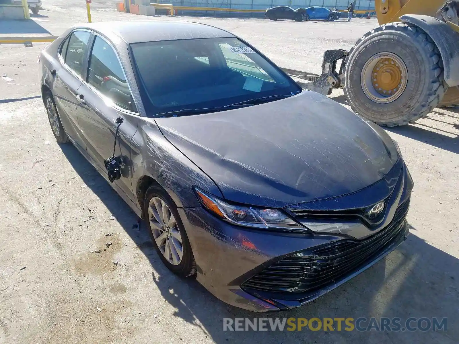 1 Photograph of a damaged car 4T1B11HK6KU243255 TOYOTA CAMRY 2019