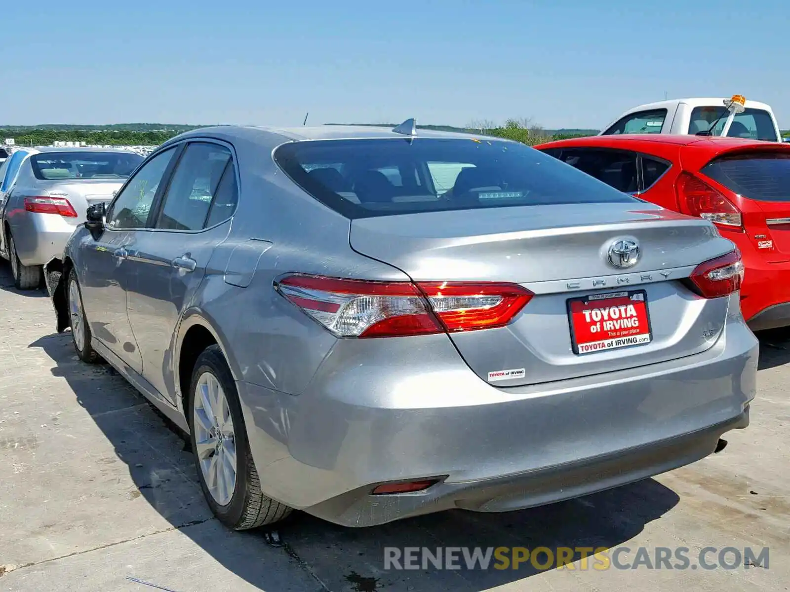 3 Photograph of a damaged car 4T1B11HK6KU245149 TOYOTA CAMRY 2019