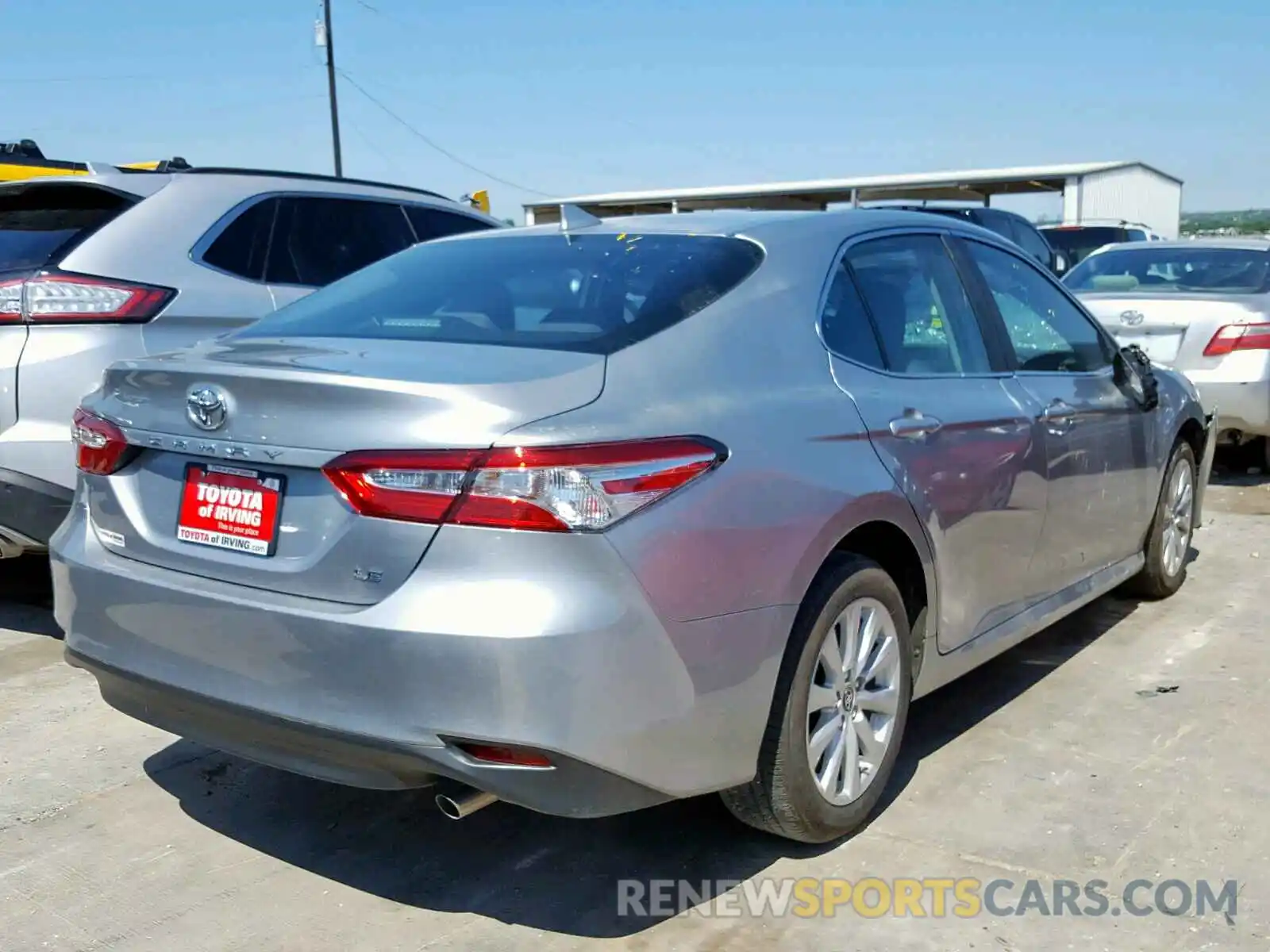 4 Photograph of a damaged car 4T1B11HK6KU245149 TOYOTA CAMRY 2019