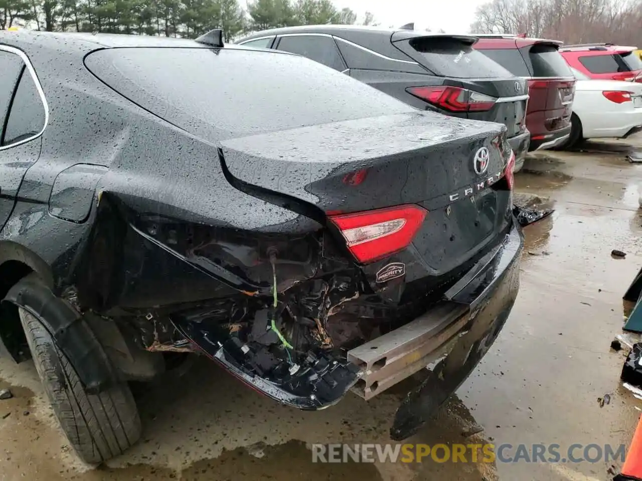 9 Photograph of a damaged car 4T1B11HK6KU245524 TOYOTA CAMRY 2019