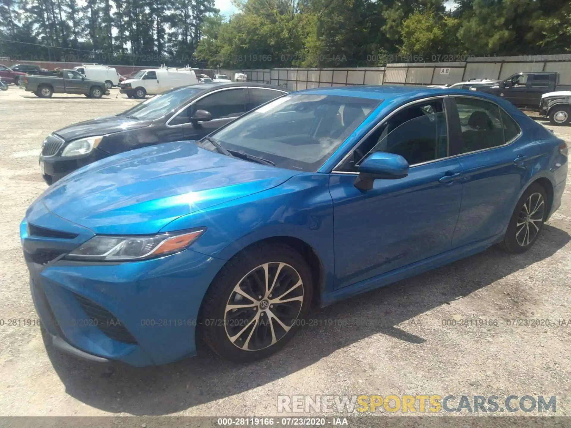 2 Photograph of a damaged car 4T1B11HK6KU245619 TOYOTA CAMRY 2019