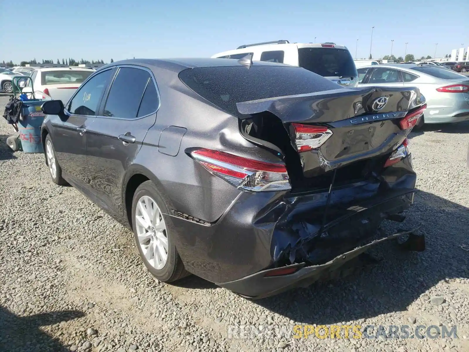 3 Photograph of a damaged car 4T1B11HK6KU246155 TOYOTA CAMRY 2019