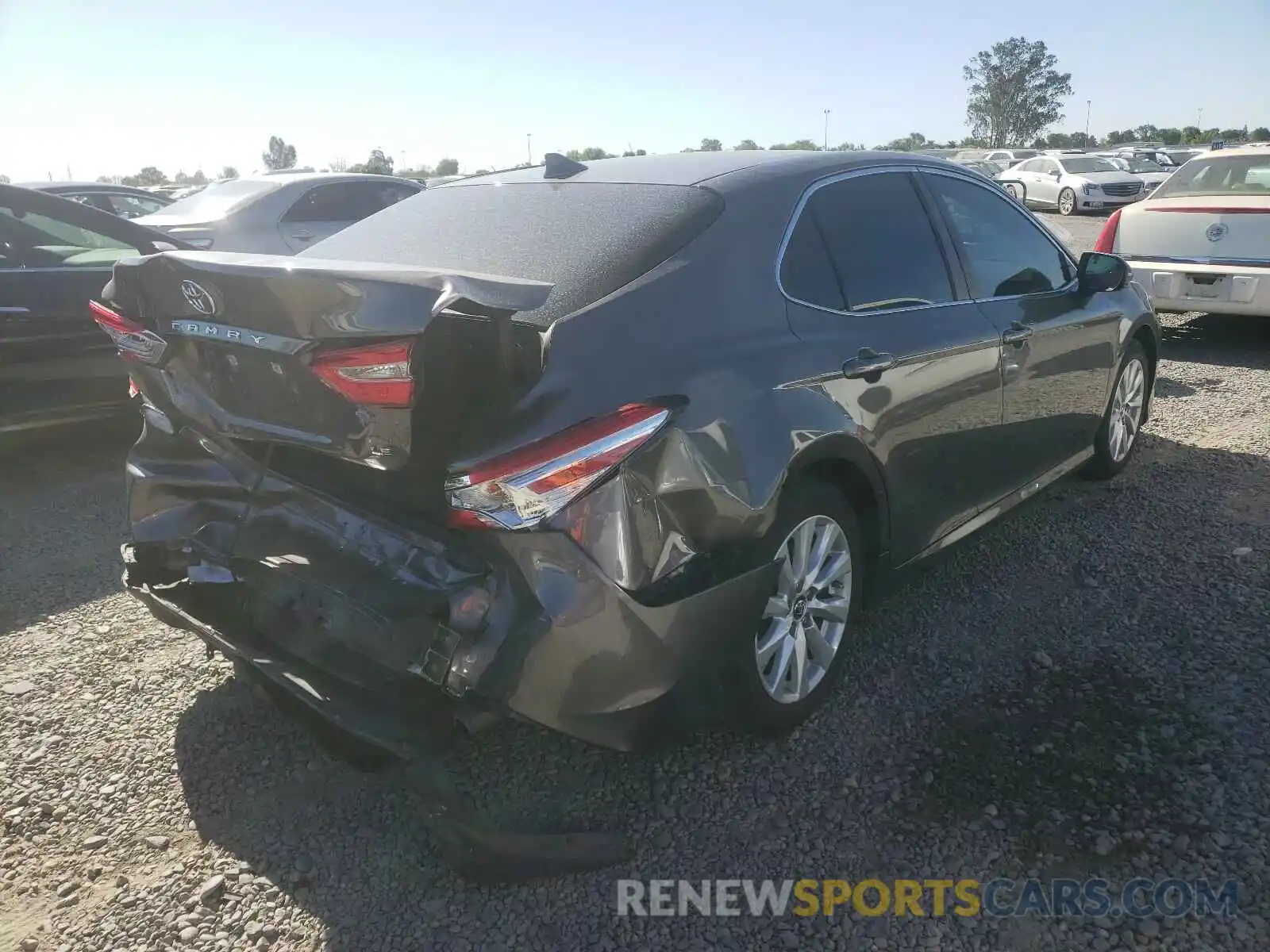 4 Photograph of a damaged car 4T1B11HK6KU246155 TOYOTA CAMRY 2019