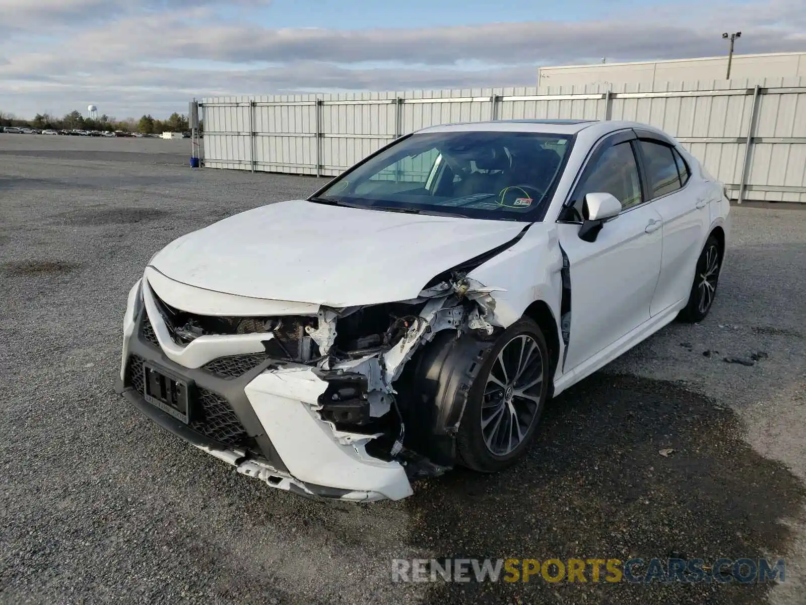 2 Photograph of a damaged car 4T1B11HK6KU246429 TOYOTA CAMRY 2019