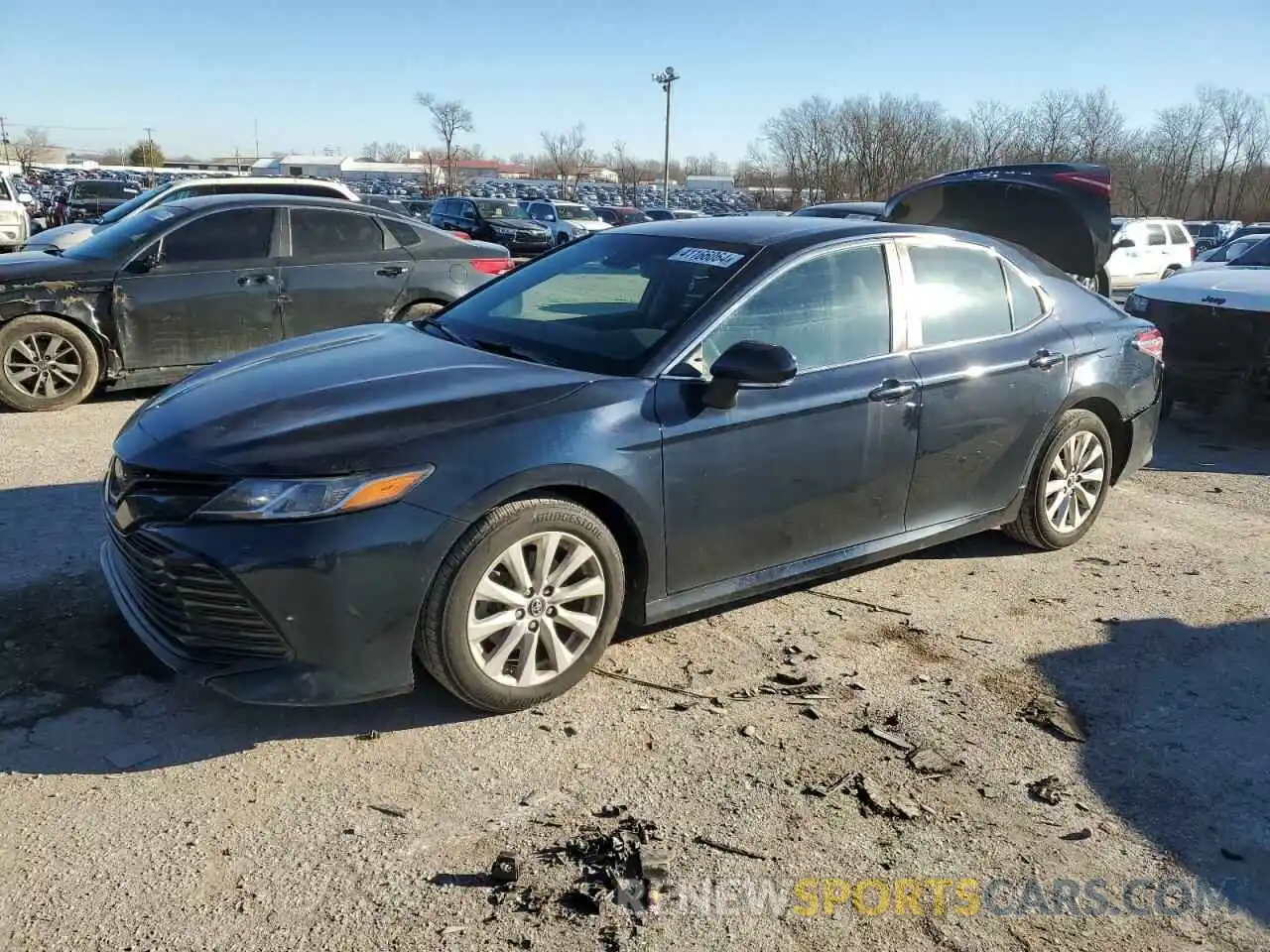 1 Photograph of a damaged car 4T1B11HK6KU247015 TOYOTA CAMRY 2019