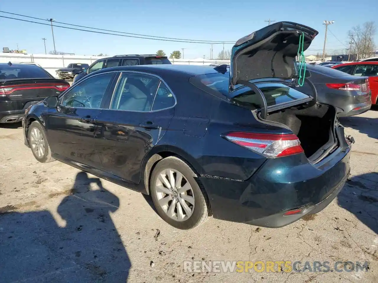 2 Photograph of a damaged car 4T1B11HK6KU247015 TOYOTA CAMRY 2019