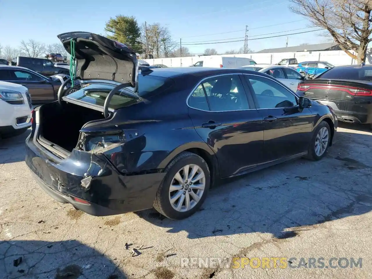 3 Photograph of a damaged car 4T1B11HK6KU247015 TOYOTA CAMRY 2019