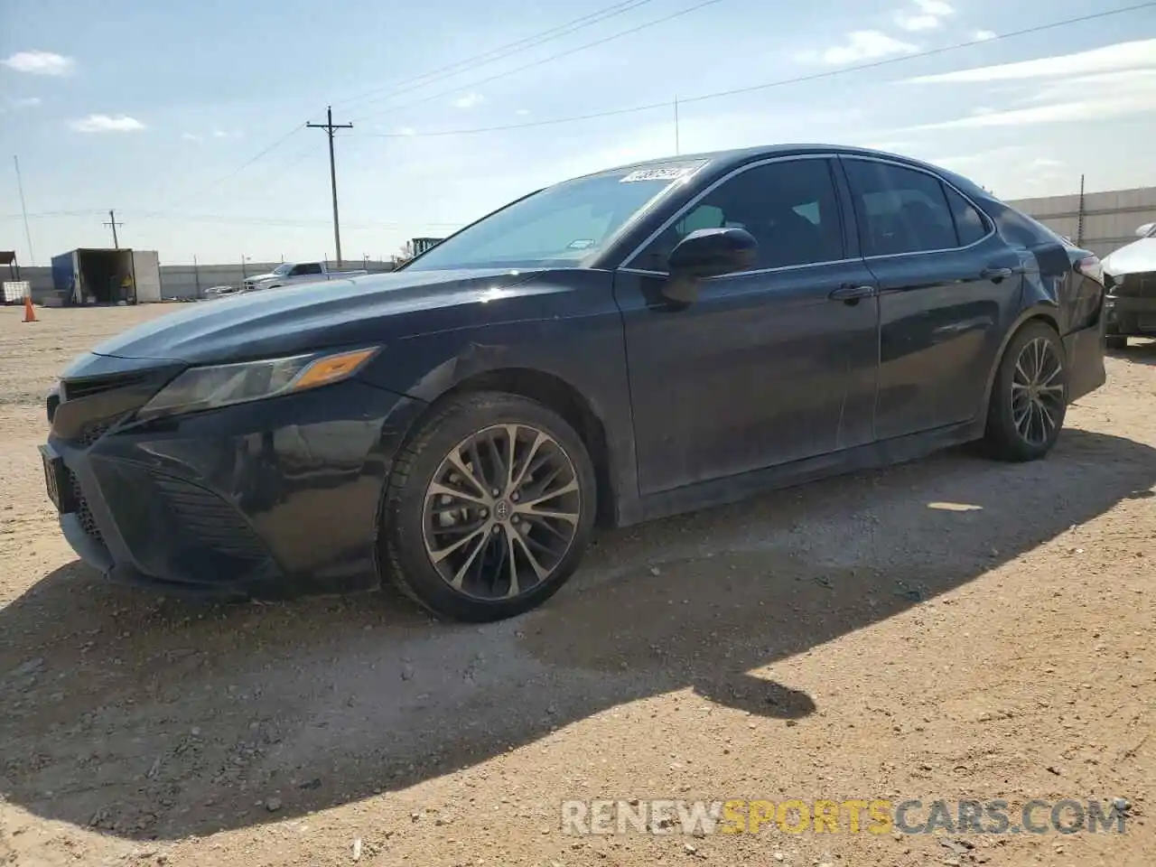 1 Photograph of a damaged car 4T1B11HK6KU247273 TOYOTA CAMRY 2019