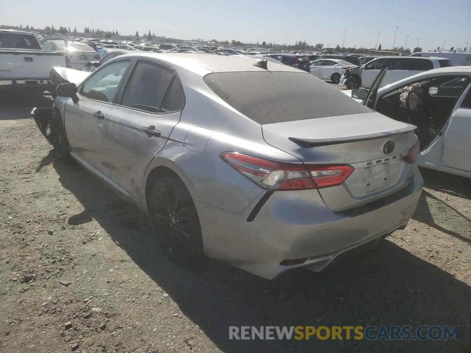 3 Photograph of a damaged car 4T1B11HK6KU247614 TOYOTA CAMRY 2019